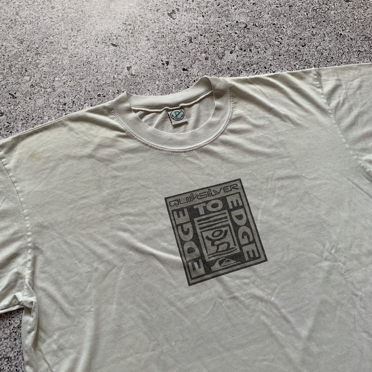 Quiksilver Quiksilver Edge No Parking T-Shirt tee Vintage 90’s Surf Y2K Size US L / EU 52-54 / 3 - 3 Thumbnail