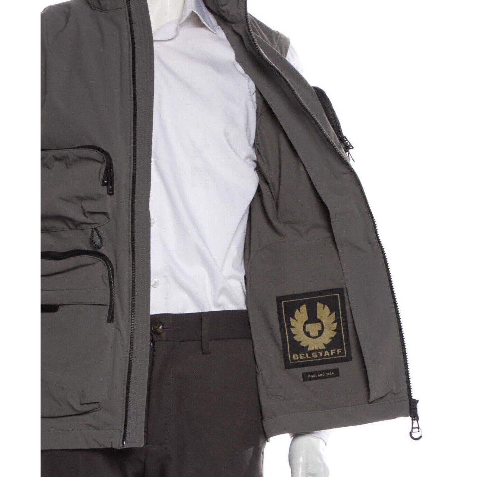 Belstaff Belstaff Vest Tow Gilet Light Sz Medium Tactical Utility New Size US M / EU 48-50 / 2 - 4 Thumbnail