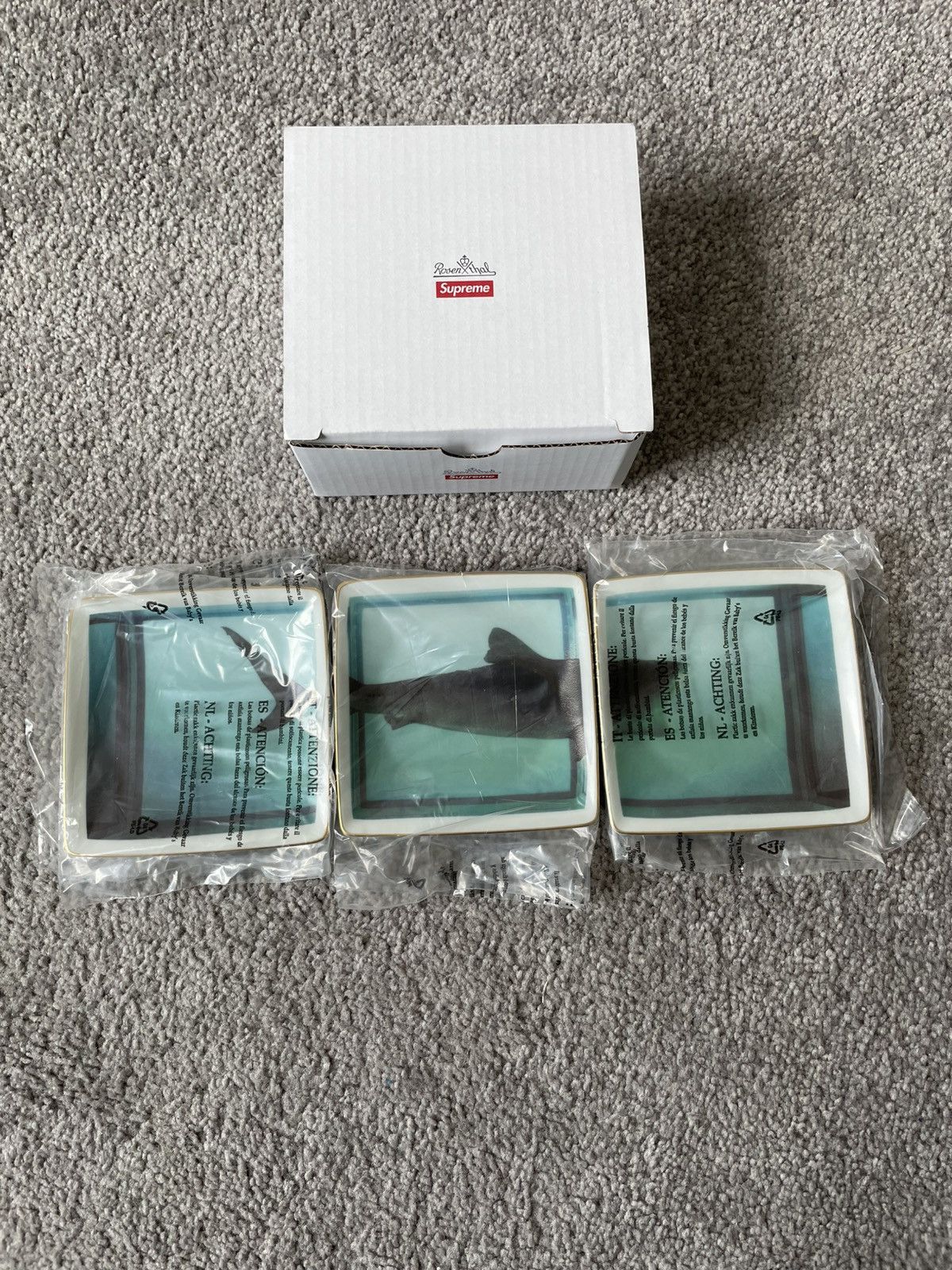 Supreme x Damien Hirst Rosenthal Tray - Set of 3 - www.i-nth.com