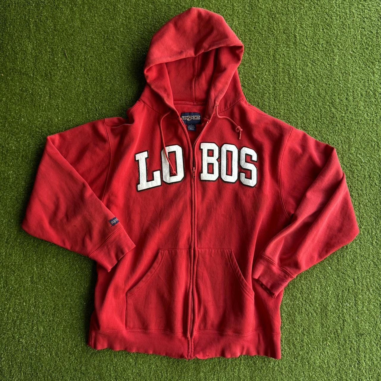 Jansport Jansport Men's Red Hoody Size US L / EU 52-54 / 3 - 1 Thumbnail