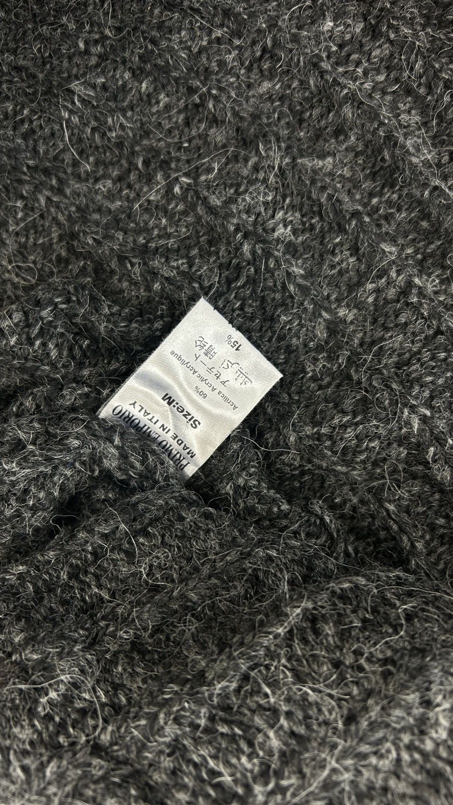 Other NWT Primo Emporio Hooded Knit Jacket - Grey - Size M Size US M / EU 48-50 / 2 - 11 Thumbnail