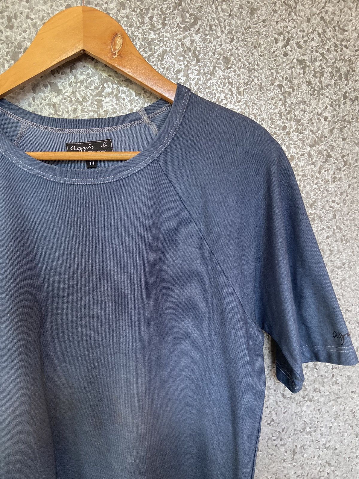 agnes b. Agnes B t shirt Agnes B homme sun faded Size US M / EU 48-50 / 2 - 2 Thumbnail