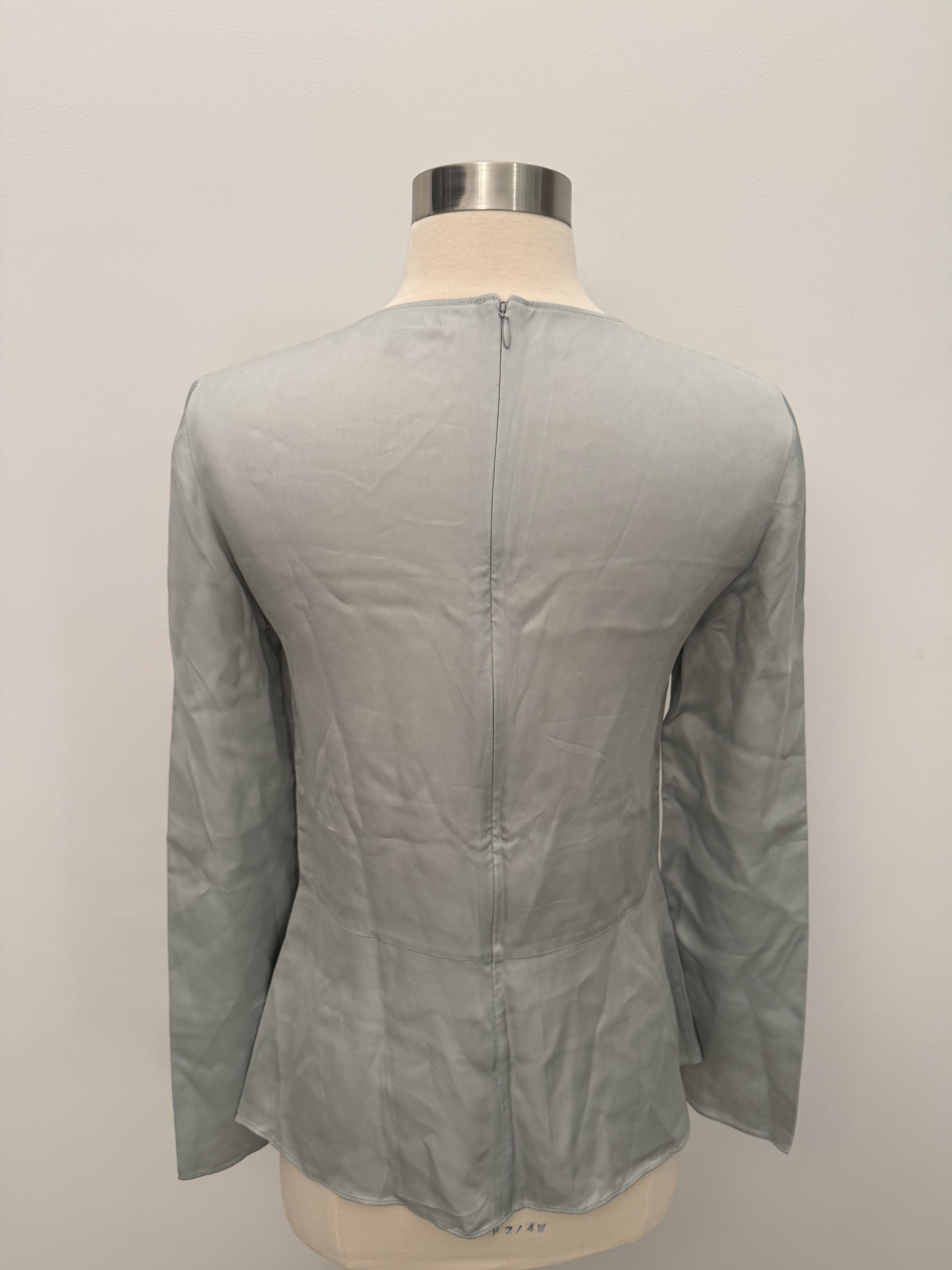 Theory Theory Arlo_Etta Drape Blouse - Small Size S / US 4 / IT 40 - 4 Thumbnail