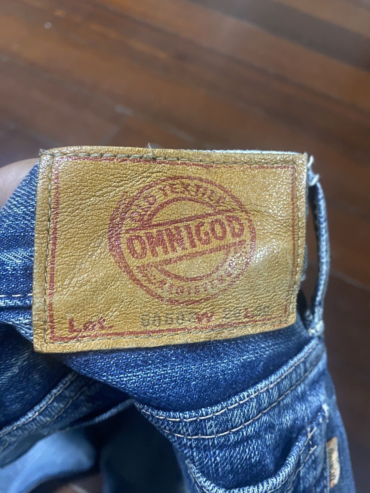 OMNIGOD Vintage omnigod mud wash flare selvedge jeans Size US 31 - 17 Thumbnail