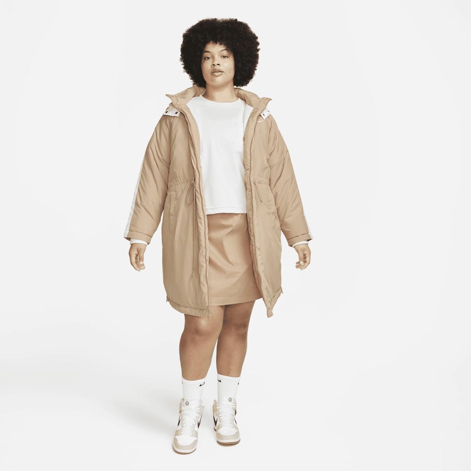 Nike Nike​ Sportswear Essential Trench Jacket Women's Plus Sz 2X Size XXL / US 16-18 / IT 52-54 - 2 Thumbnail