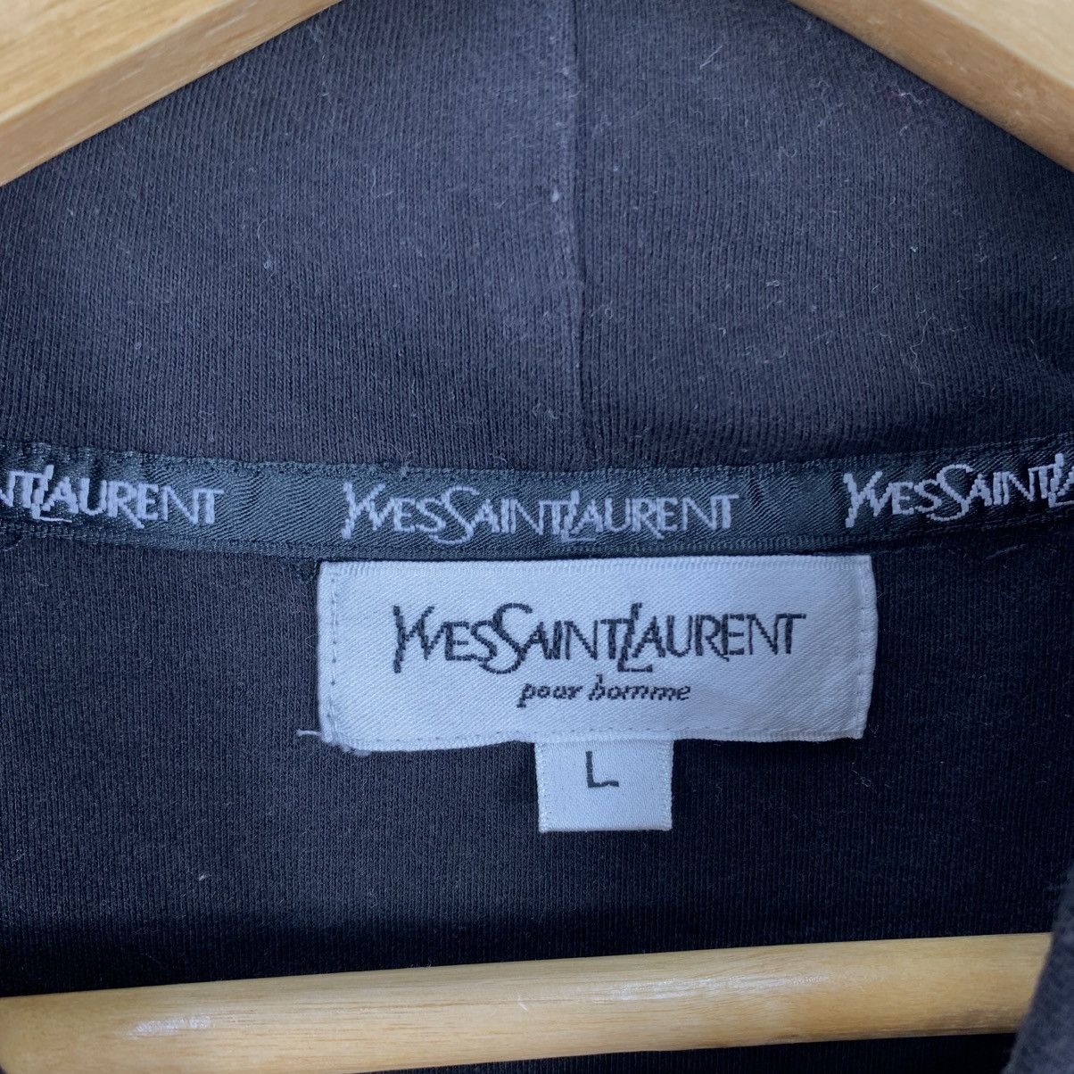Yves Saint Laurent Vintage YVES SAINT LAURENT Ysl Pour Homme Turtle Neck Tshirt Size US L / EU 52-54 / 3 - 5 Thumbnail