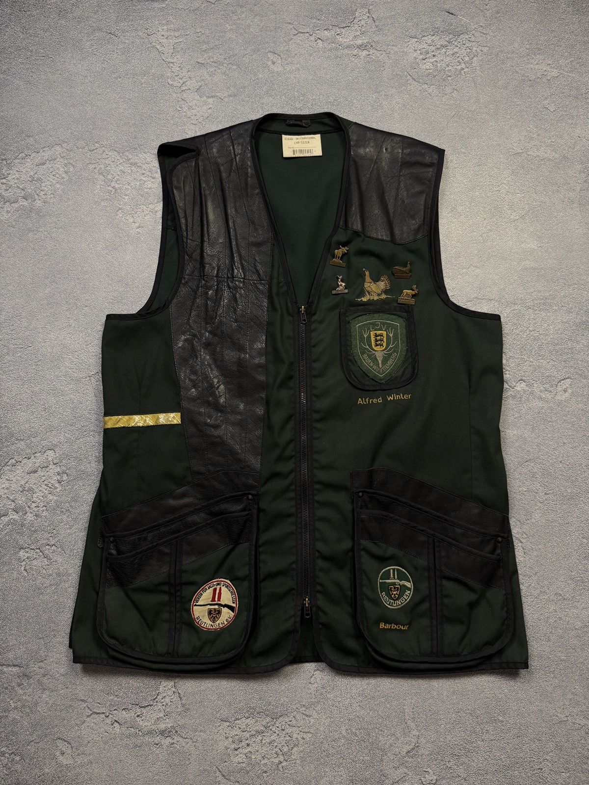 Barbour RARE Vintage Barbour Hunting Vest Size US XL / EU 56 / 4 - 1 Thumbnail