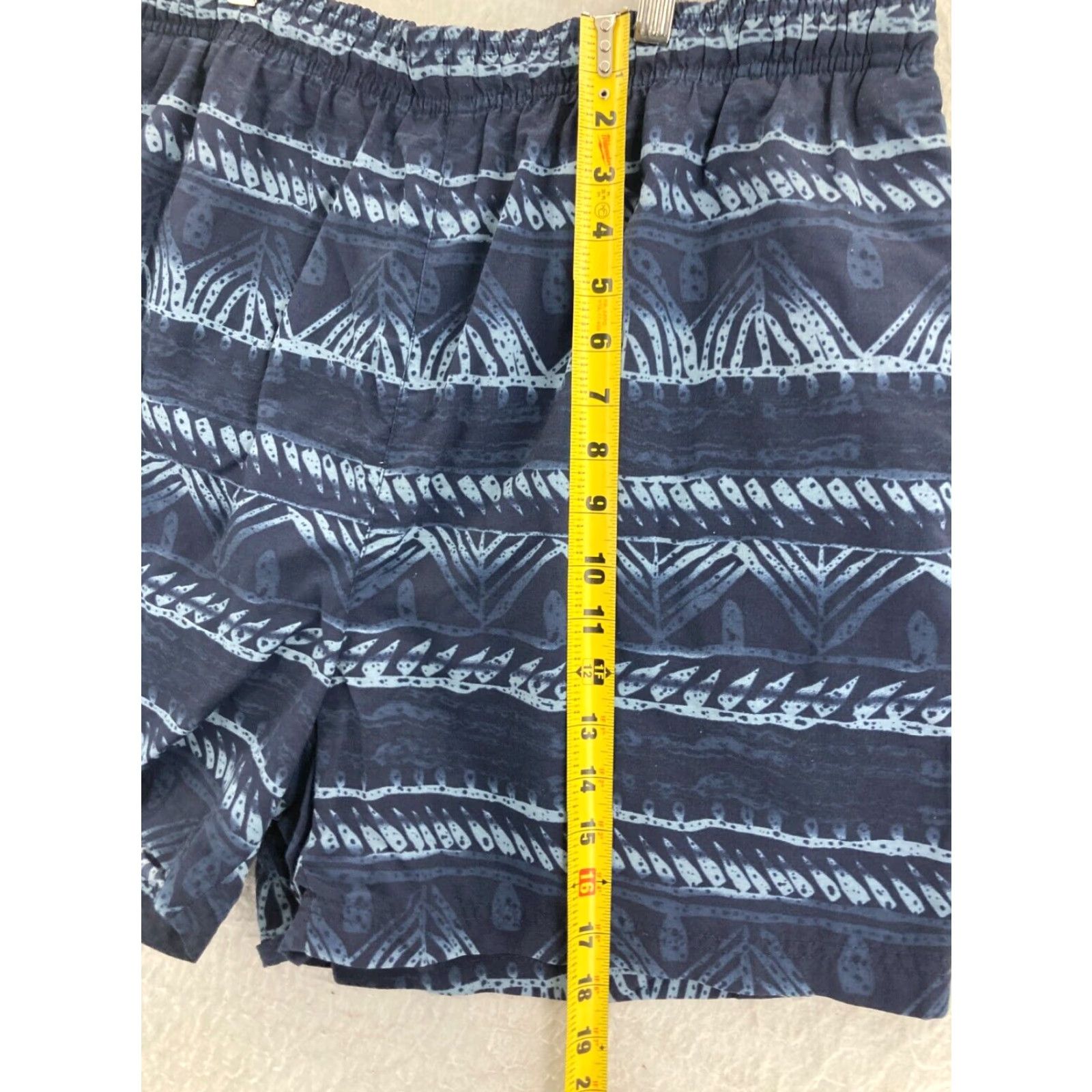 Vintage VINTAGE Greg Norman Swim Trunks Mens XL Blue Drawstring Size ONE SIZE - 3 Thumbnail