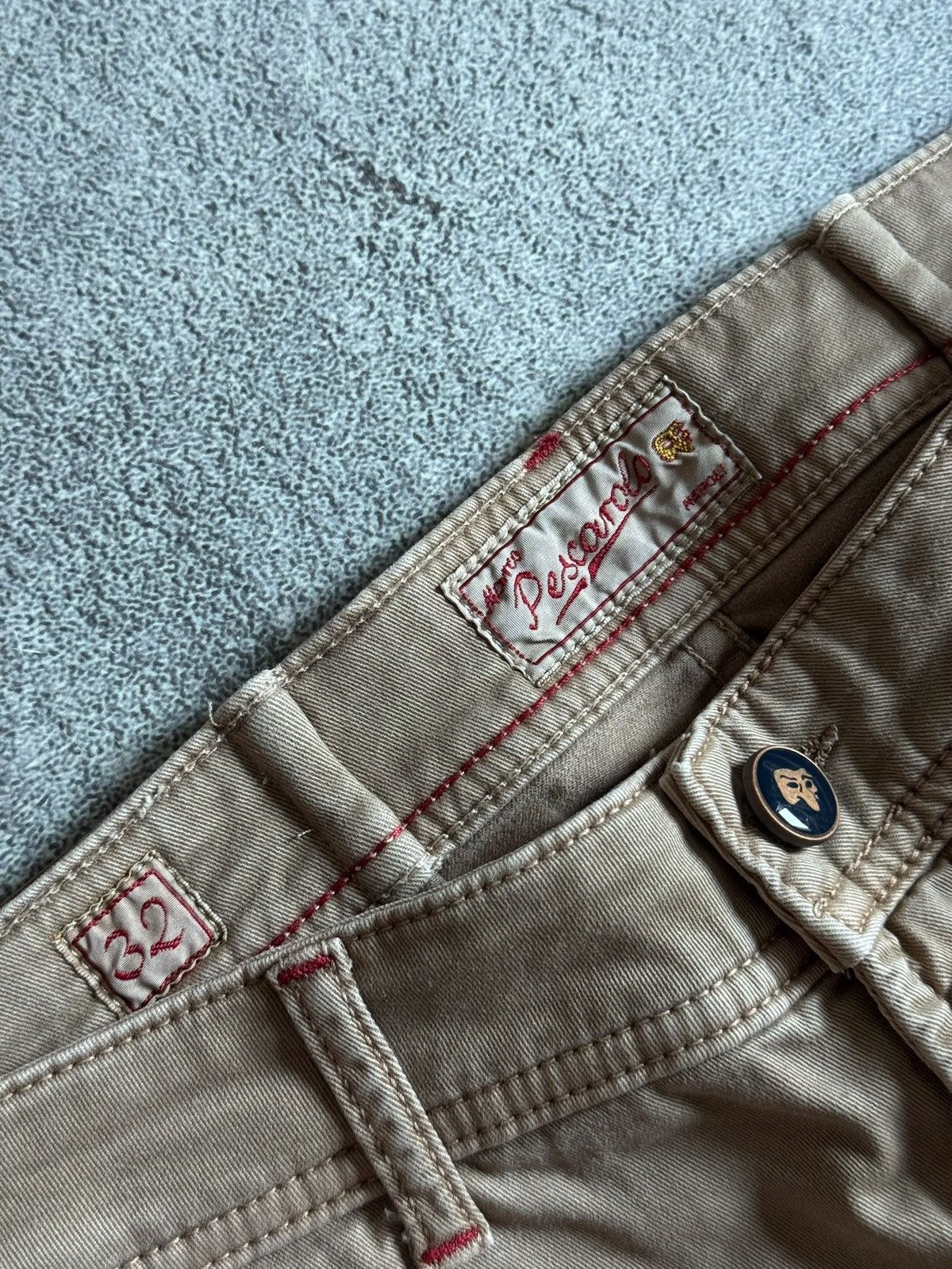 Marco Pescarolo Marco Pescarolo 32size ponza 1 pants trousers chinos jeans Size 24" / US 00 / IT 34 - 11 Thumbnail