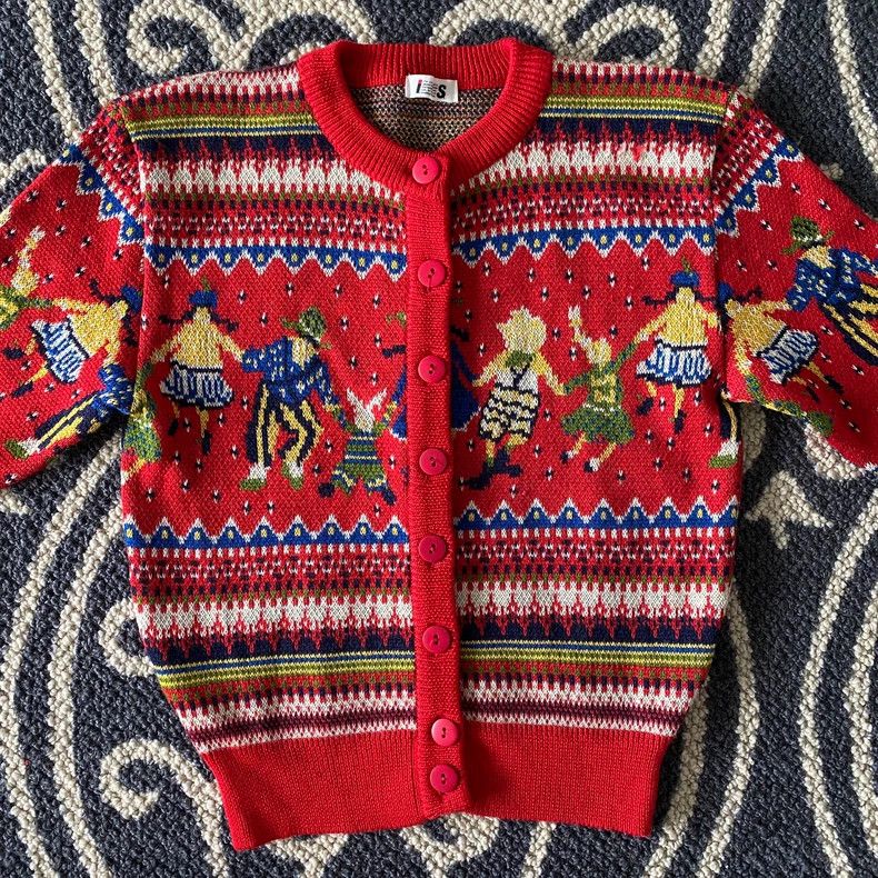 Issey Miyake Issey Miyake Bonfire dance wool sweater Size M / US 6-8 / IT 42-44 - 1 Thumbnail