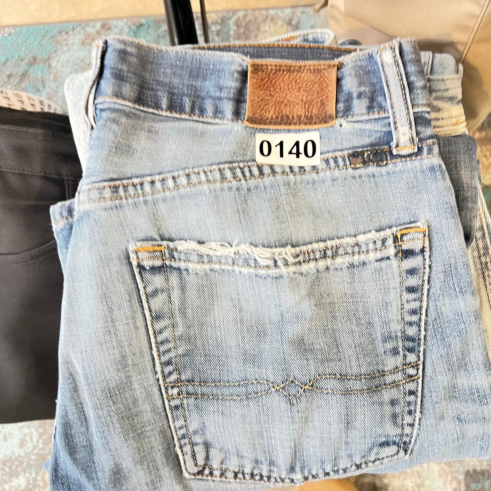 Lucky Brand Lucky Brand Jeans Men 32x30 Blue 121 Heritage Slim Straight Size US 32 / EU 48 - 13 Thumbnail