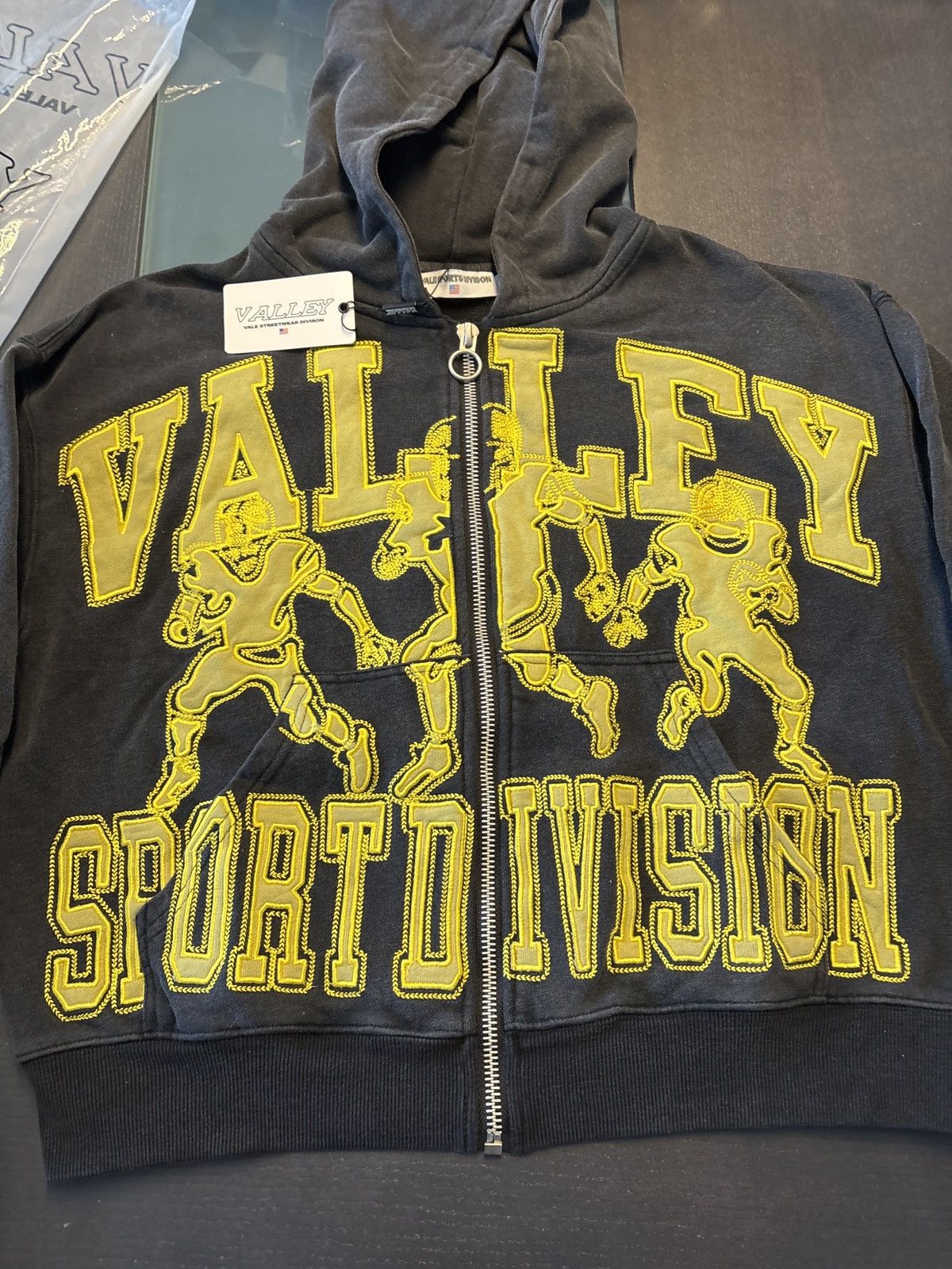 Valley sports divison vale friday zip up hoodie