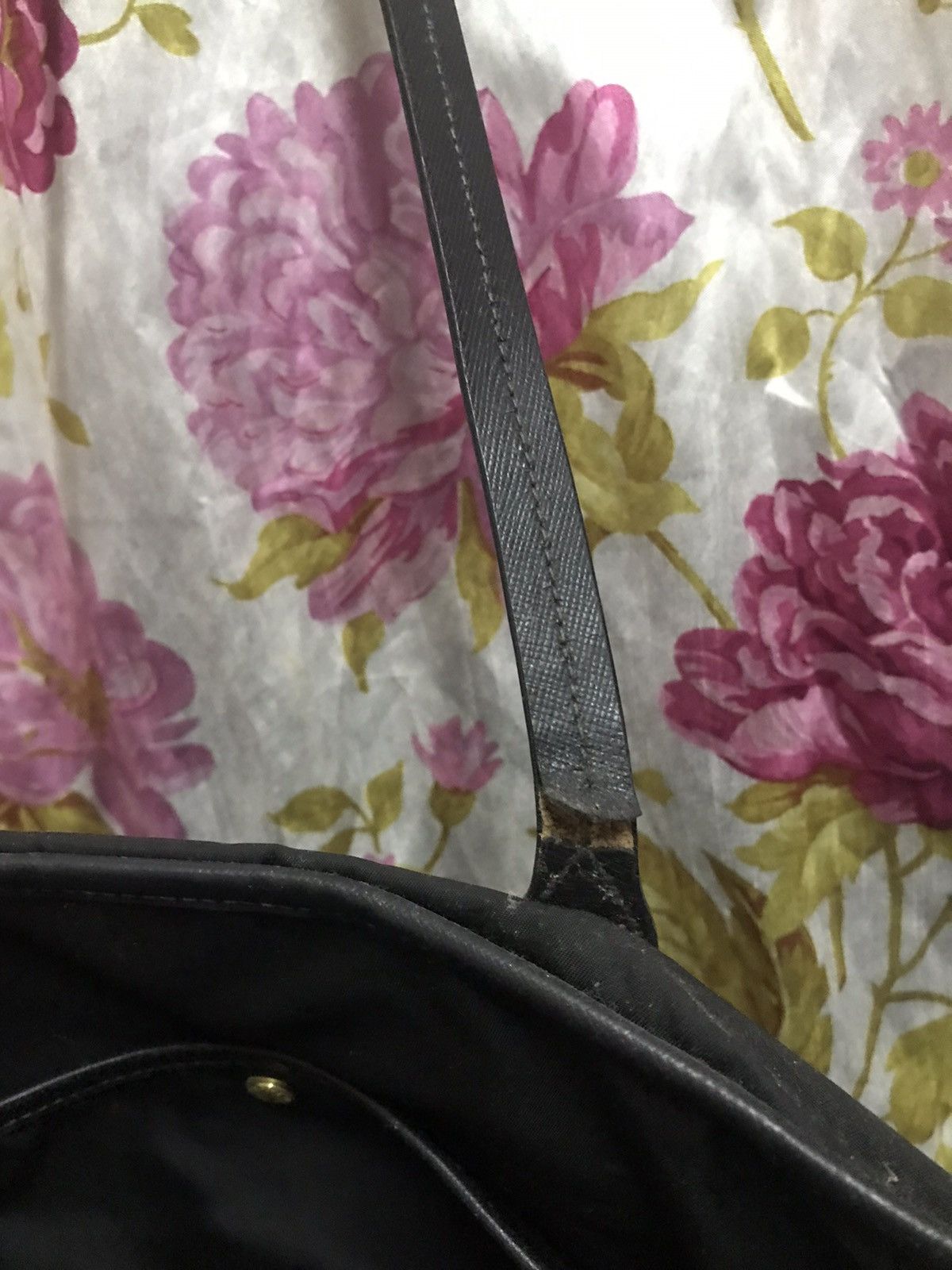 Prada Authentic Prada Black Tote Bag Size ONE SIZE - 10 Thumbnail