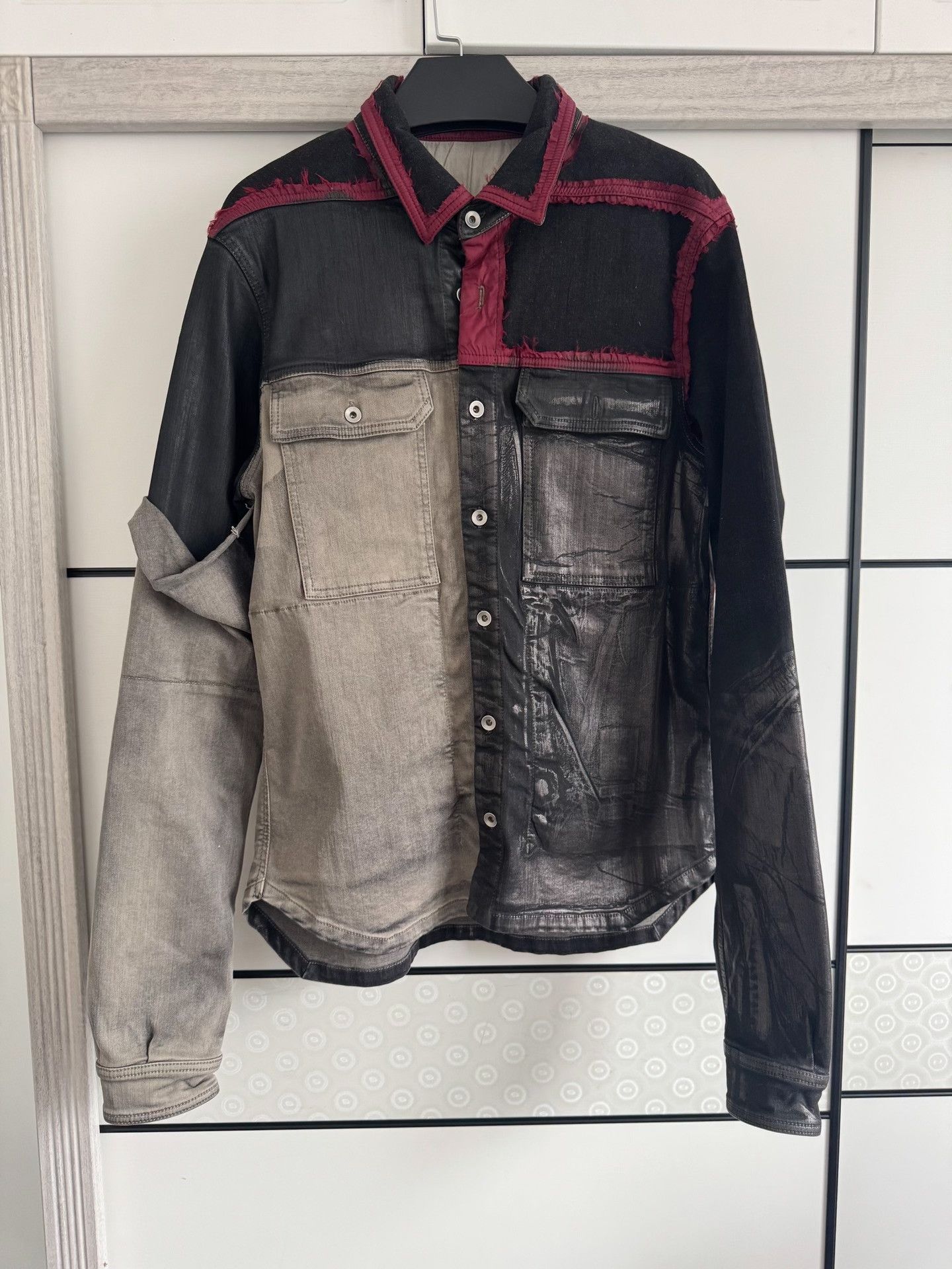 Rick Owens Rick Owens Patchwork Pink Light Jacket M Men Size US M / EU 48-50 / 2 - 1 Thumbnail