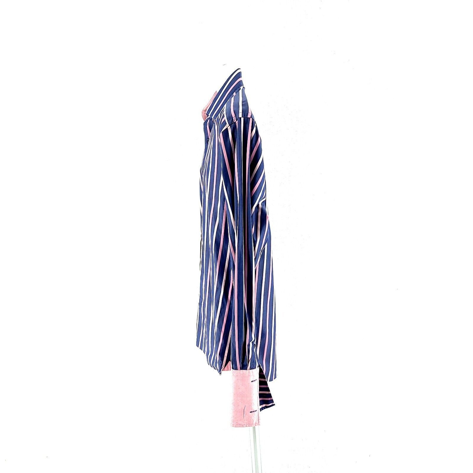 Ted Baker Ted Baker London Archive Size 16 Blue Pink Striped French Cu Size US S / EU 44-46 / 1 - 5 Thumbnail