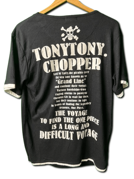 Anime × One Piece One Piece | TonyTony. Chopper Double-Layered T-Shirt Size US L / EU 52-54 / 3 - 3 Thumbnail