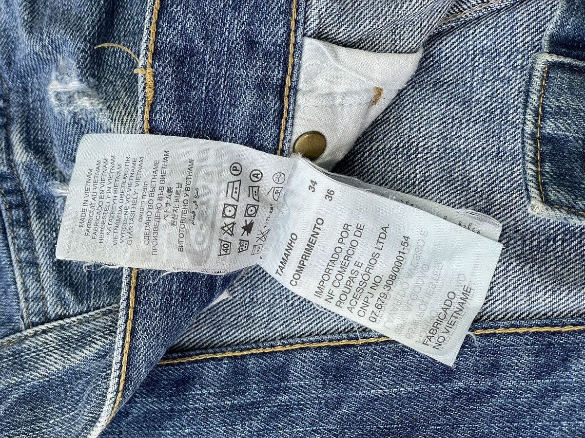 G-Star G-star Raw Denim Blue Jeans Vintage baggy y2k Style Pants Size US 36 / EU 52 - 9 Thumbnail