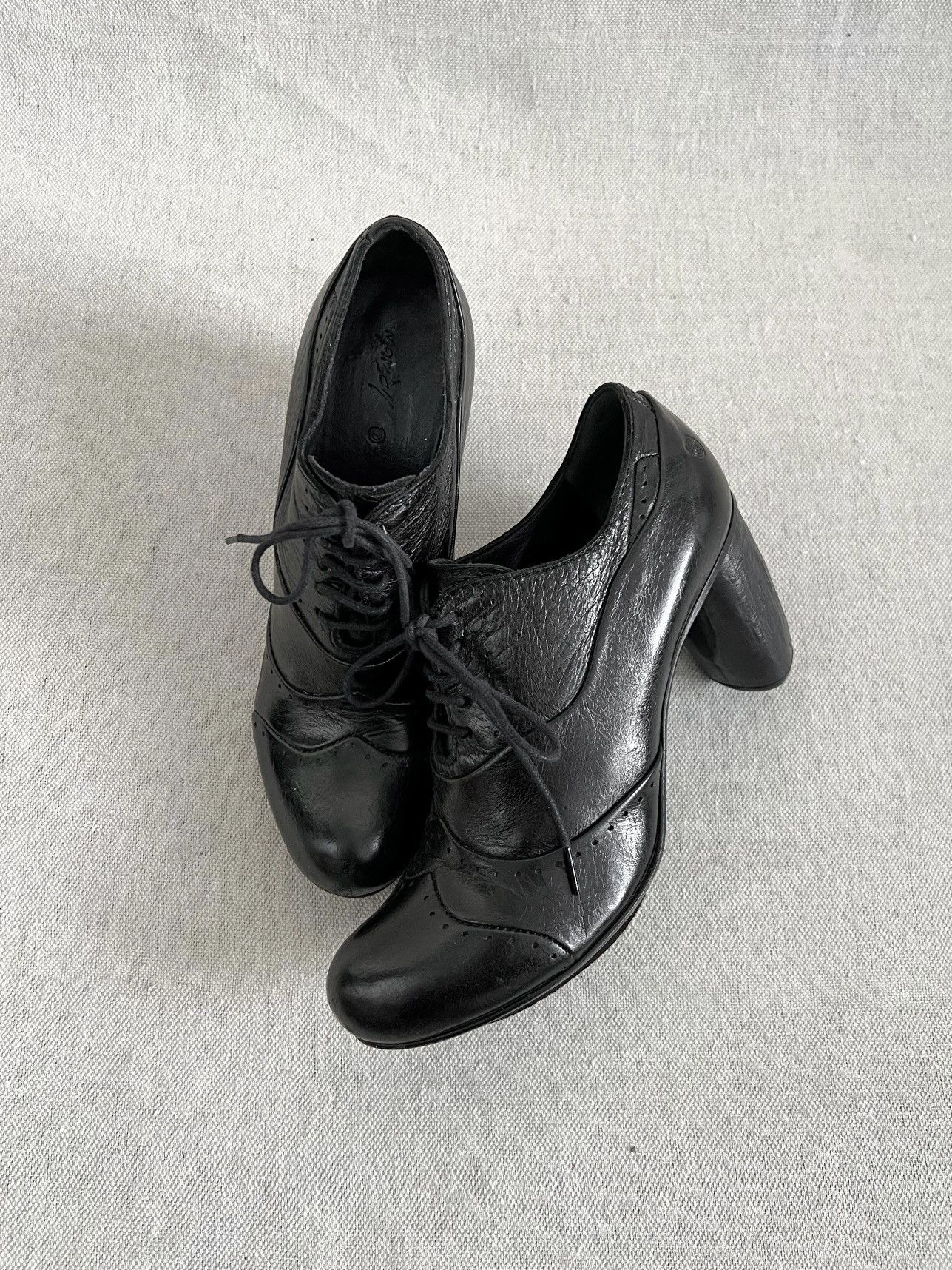 Marsell Marsell Leather Heeled Oxfords Size US 9 / IT 39 - 8 Thumbnail