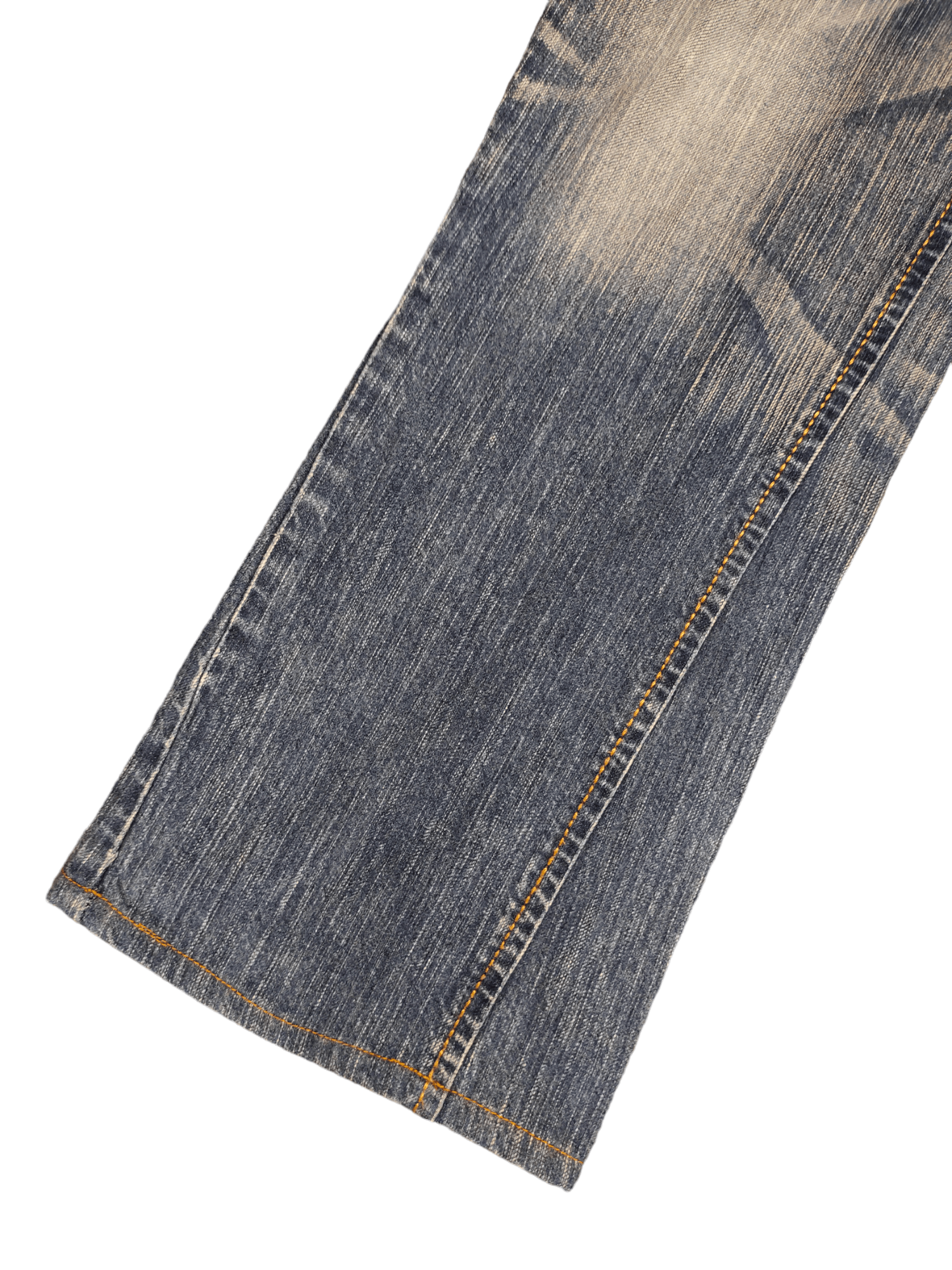 Edwin Flare Jeans Edwin XV Distres Faded Boot Cut Y2k Ifsixwasnine Size US 33 - 18 Thumbnail