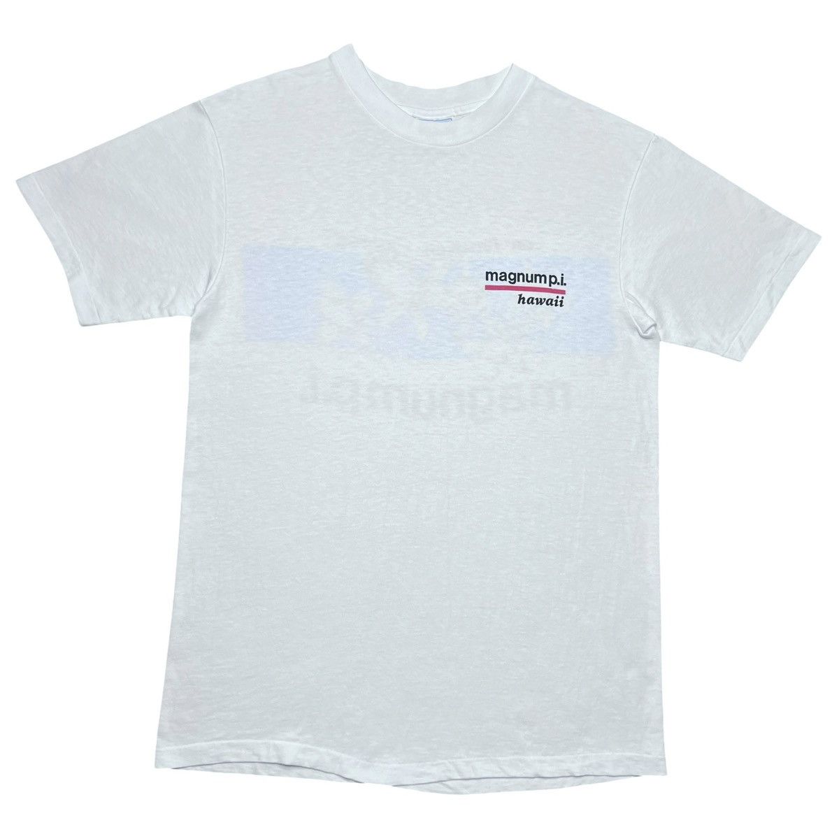 Other Vtg 1980 Magnum PI Hawaii Cast & Crew TV Show Promo T-Shirt Size US M / EU 48-50 / 2 - 2 Thumbnail