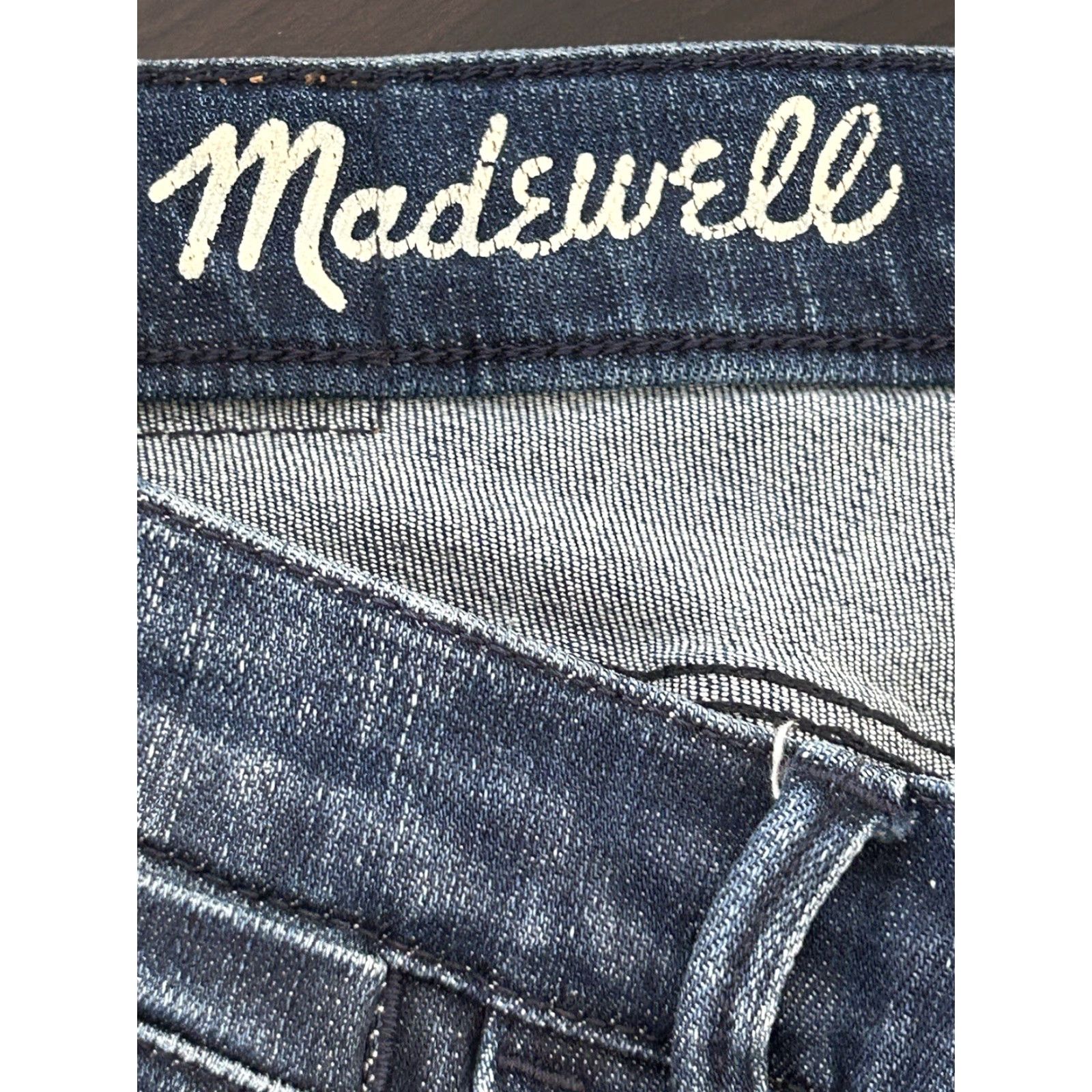 Madewell Madewell Skinny Skinny Ankle Jeans Denim Zippers Stretch Mid Rise sz 28 Size 28" / US 6 / IT 42 - 5 Thumbnail