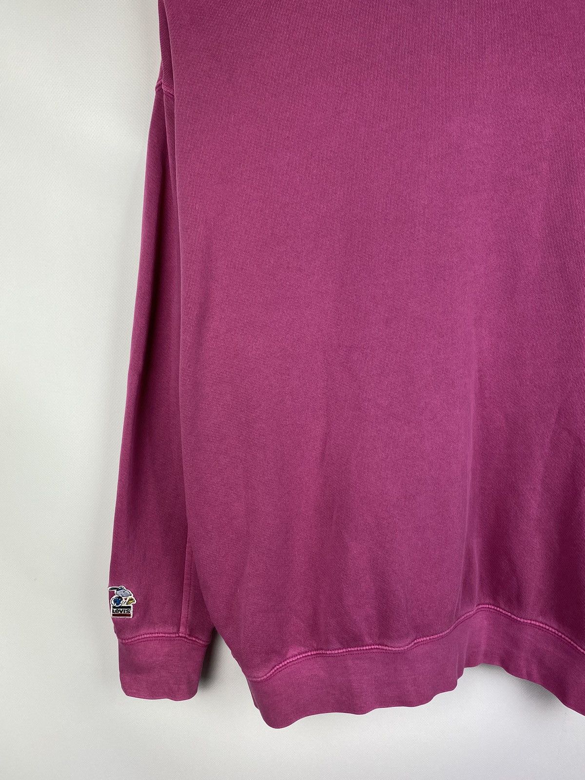 Levi's Levis Peanuts Snoopy unisex big logo sweatshirt pullover Size US S / EU 44-46 / 1 - 23 Thumbnail