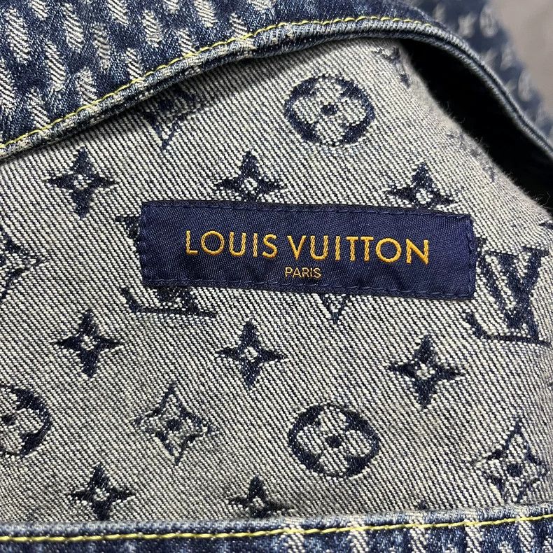 Louis Vuitton louis vuitton Navy blue nigo plaid full print patchwork jac Size US L / EU 52-54 / 3 - 4 Thumbnail