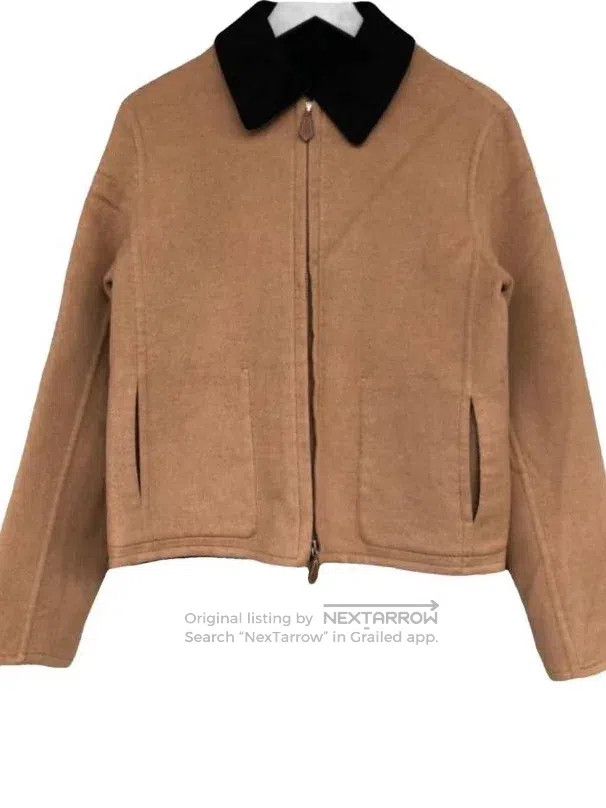 Hermes Hermes Margiela Double-Sided Cashmere Camel Hair Blend Jac Size XXS / US 00 / IT 34 - 1 Thumbnail