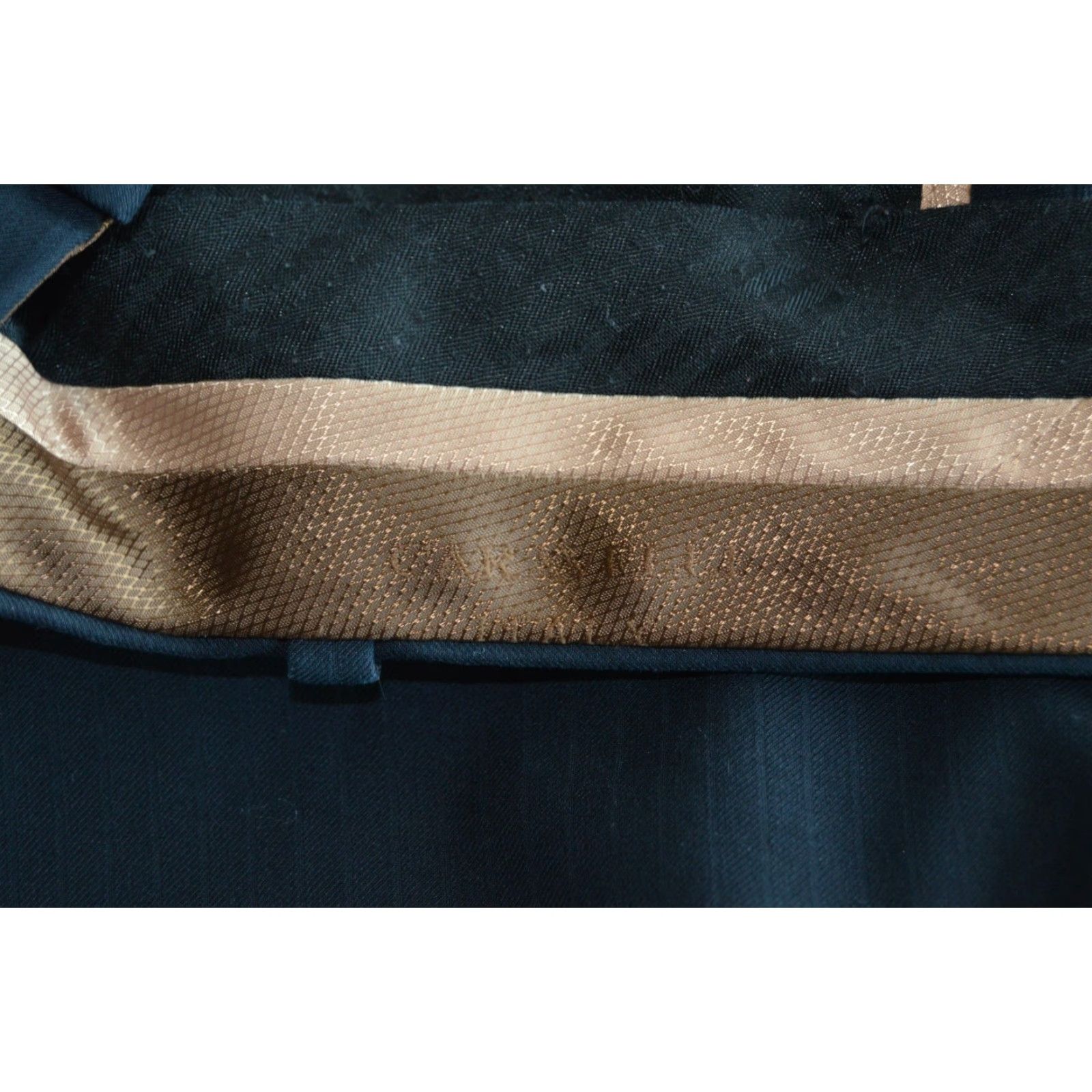 Vintage NAVY MENS DRESS PANTS FLAT FRONT SZ 36 / 29 Waist 65R Poly/Viscose Size US 36 / EU 52 - 7 Thumbnail