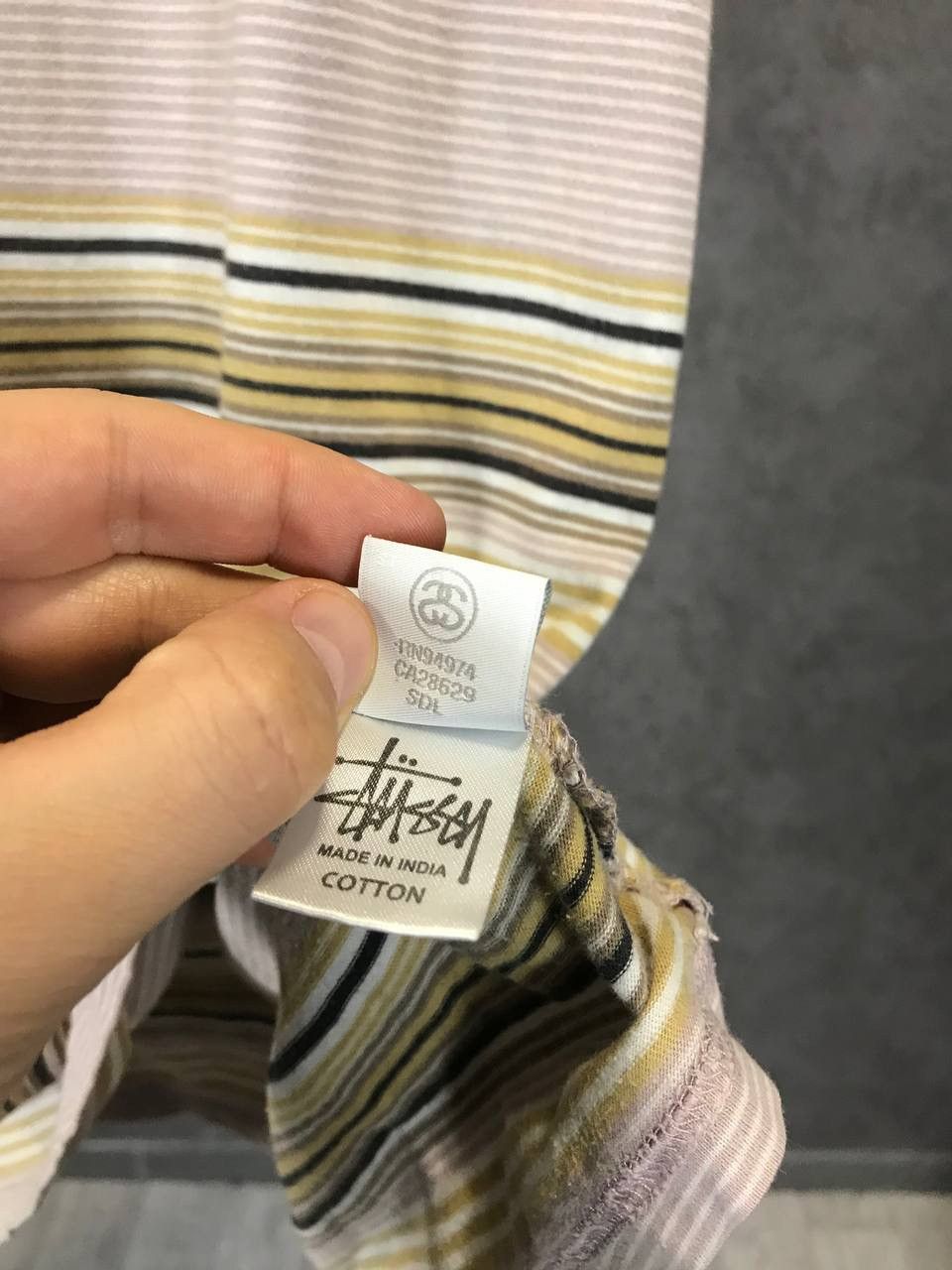 Stussy Stussy logo oversized tee Size US L / EU 52-54 / 3 - 7 Thumbnail