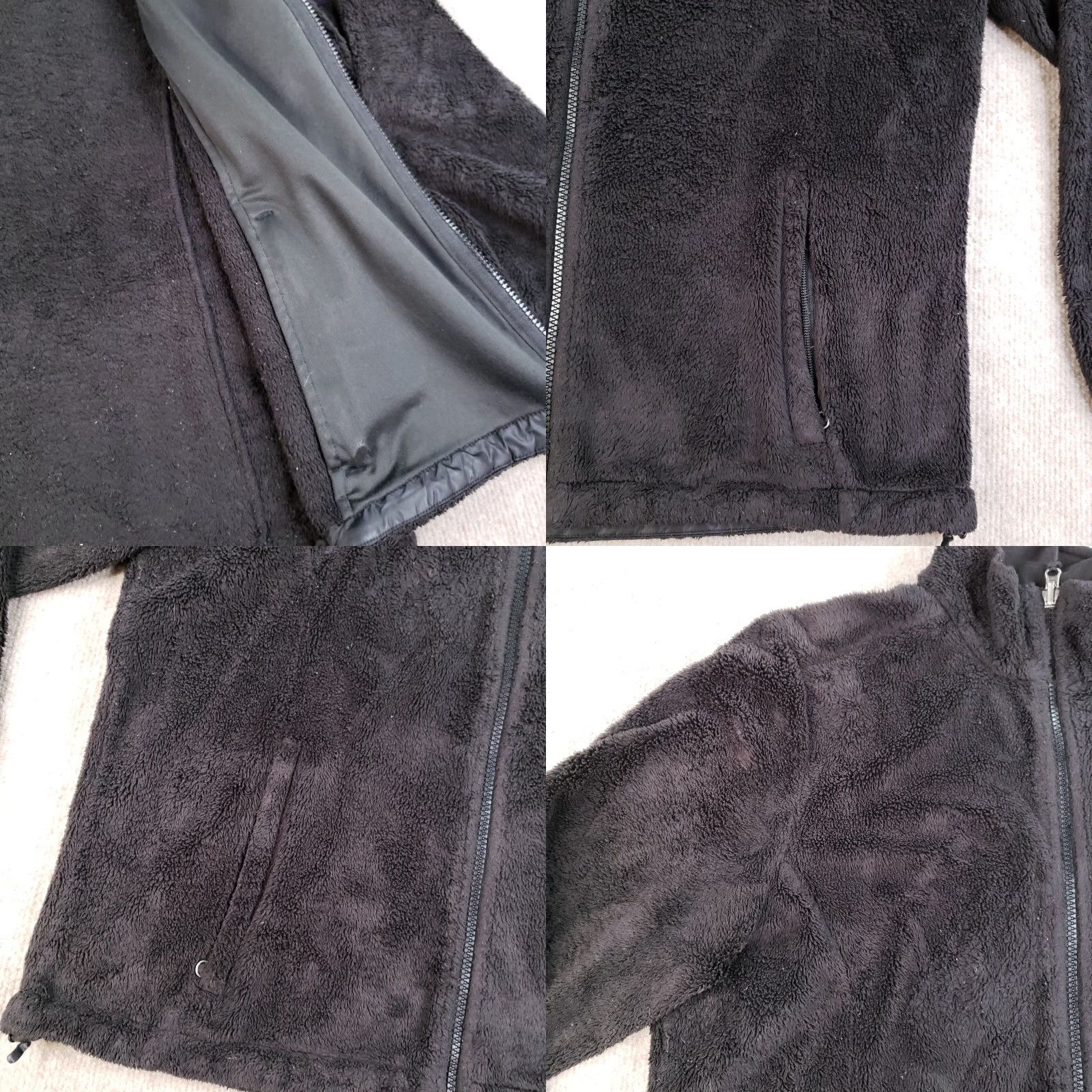 The North Face North Face Osito Jacket Womens Large Black Fleece Full Zip High Pile Hiking Size L / US 10 / IT 46 - 9 Thumbnail