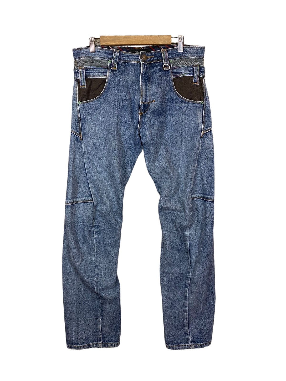 Japanese Brand × Seditionaries Breathmint double waist flared denim very rare Size US 34 / EU 50 - 1 Thumbnail