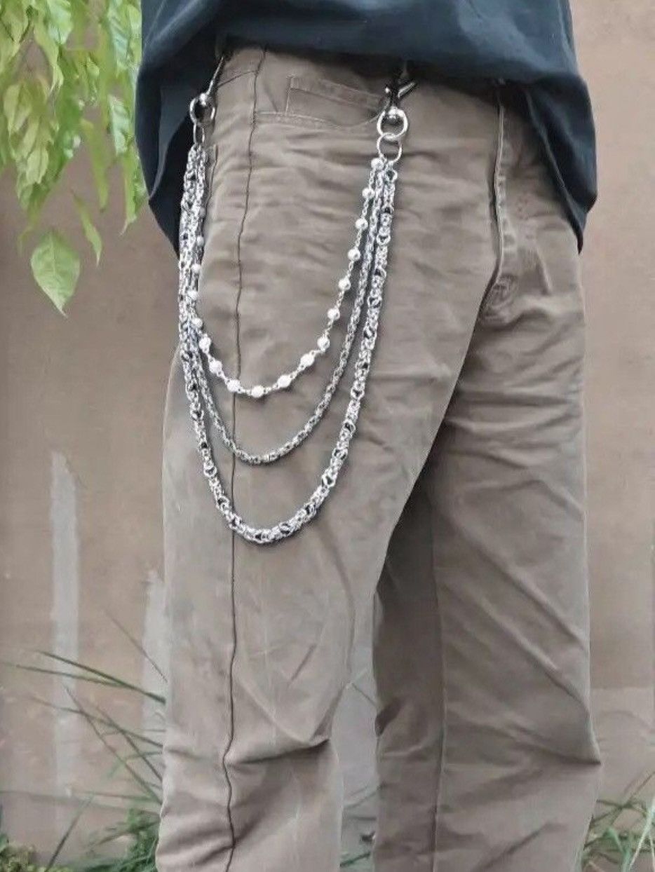 Japanese Brand × Jewelry 2 Layer Natural Echo Pearled Wallet Chain Size ONE SIZE - 2 Thumbnail