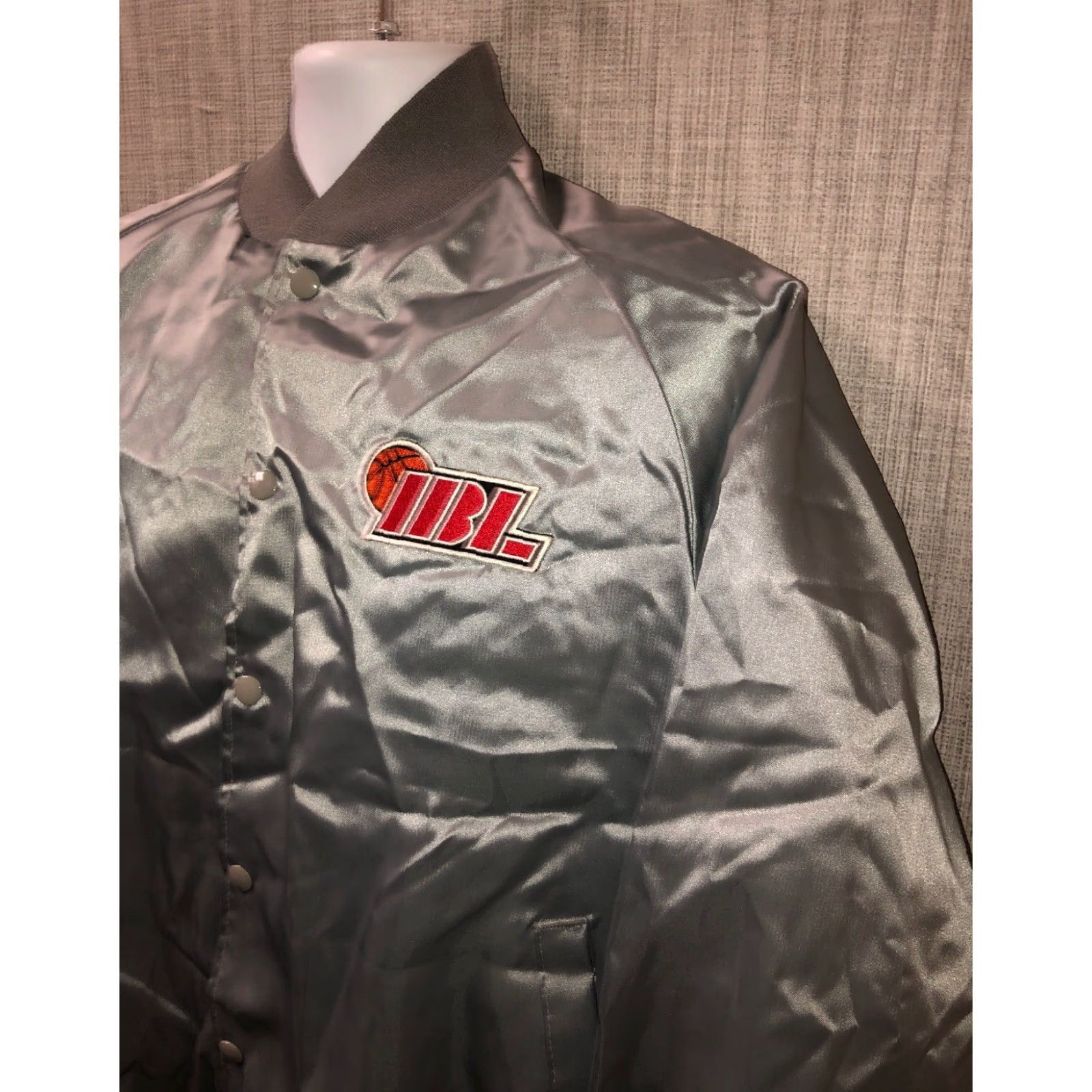 Vintage West Ark USA Mens Gray Satin Snap Button Front Jacket Size L Size US L / EU 52-54 / 3 - 2 Thumbnail