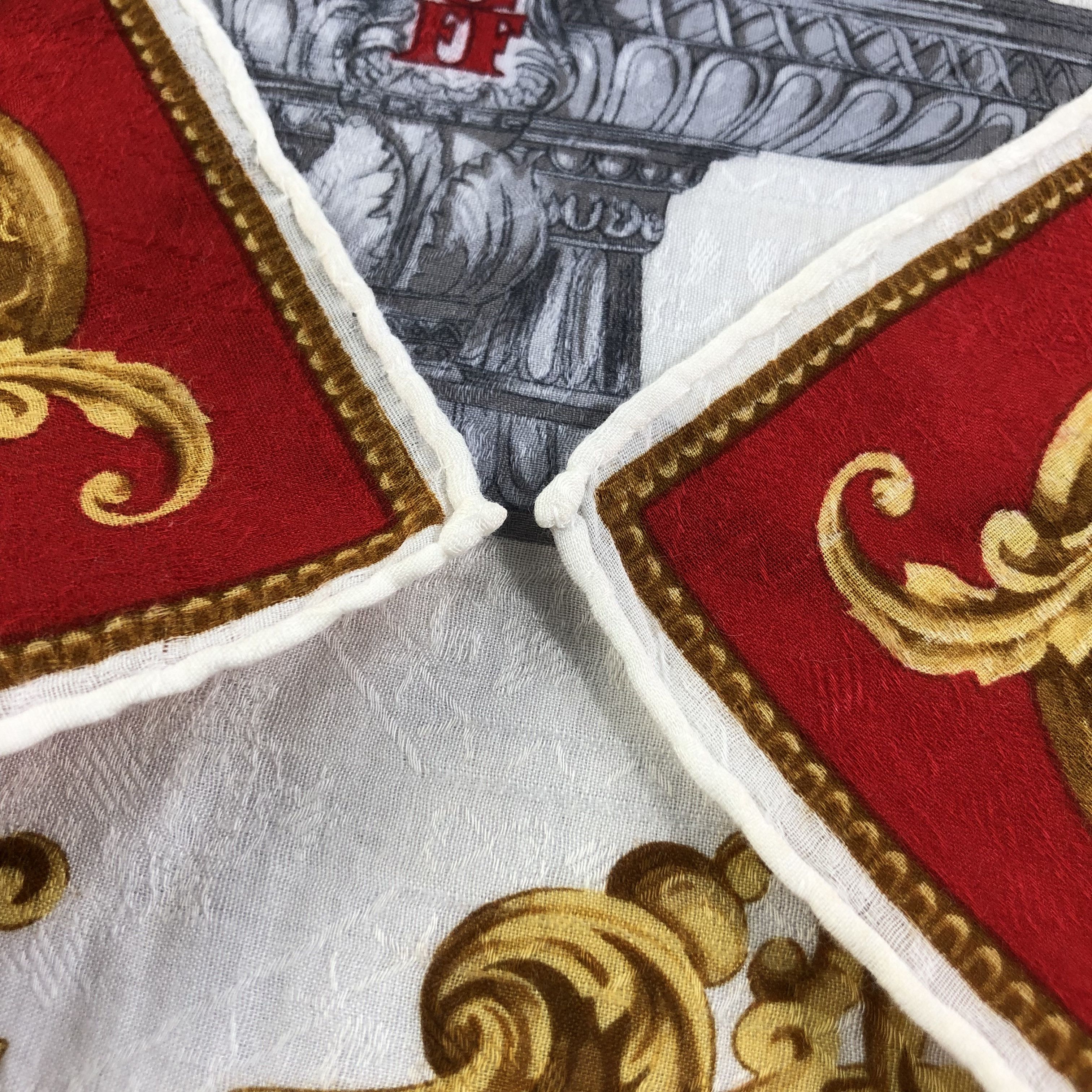 Gianfranco Ferre Gianfranco Ferre Handkerchief Neckerchief Bandana H1813 Size ONE SIZE - 5 Thumbnail