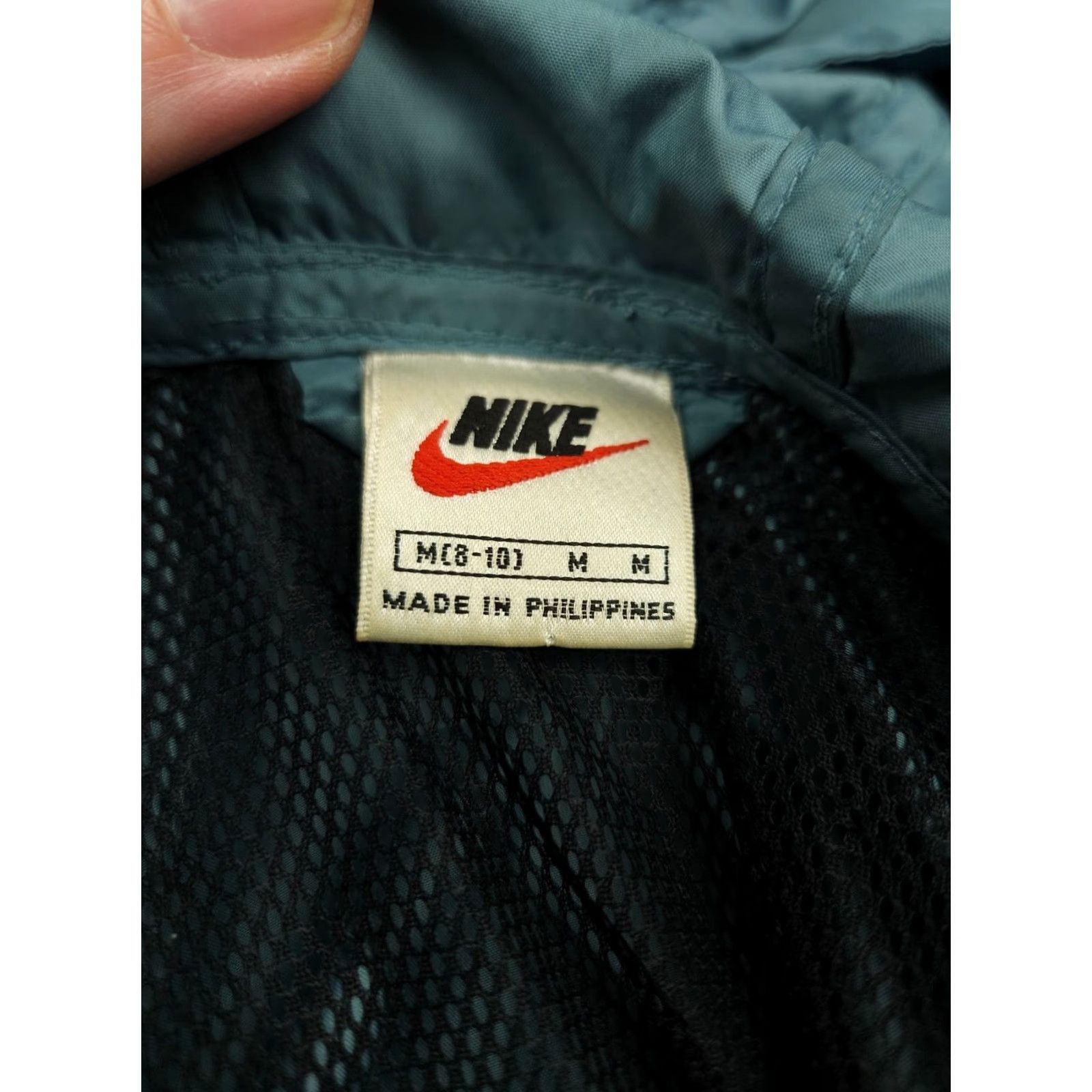 Nike VINTAGE Nike Jacket Women Medium Green 1/4 Zip Lightweight White Label Packable Windbreaker Size M / US 6-8 / IT 42-44 - 6 Thumbnail