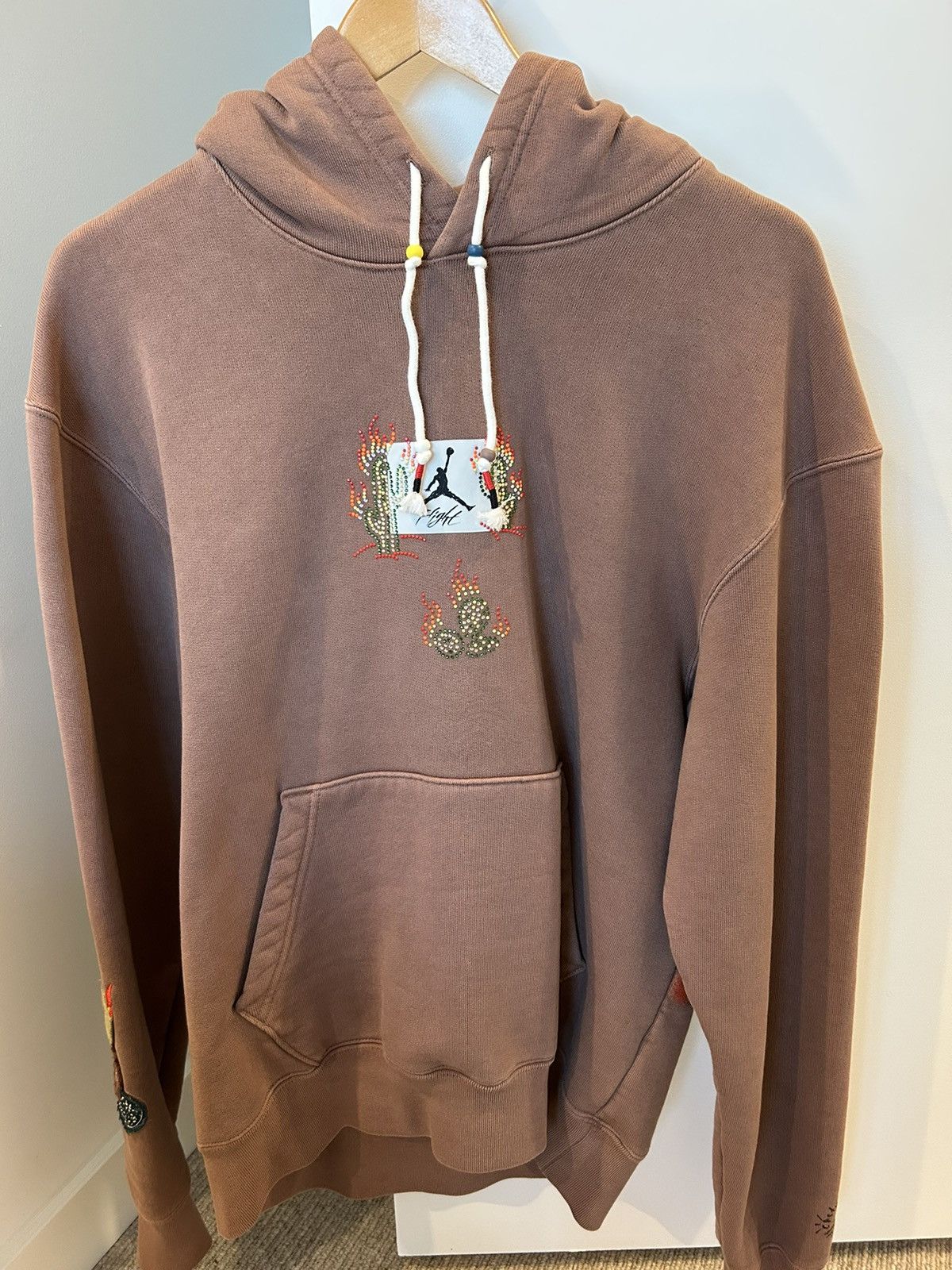 Air Jordan x Travis Scott Hoodie 'Archaeo Brown' Xx Large