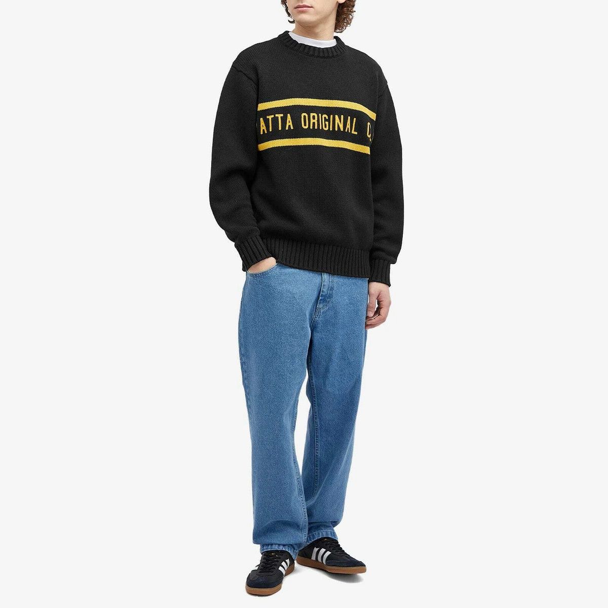 Patta o1mle0426 Patta Original Clothing Knitted Jumper in Black Size US L / EU 52-54 / 3 - 4 Thumbnail