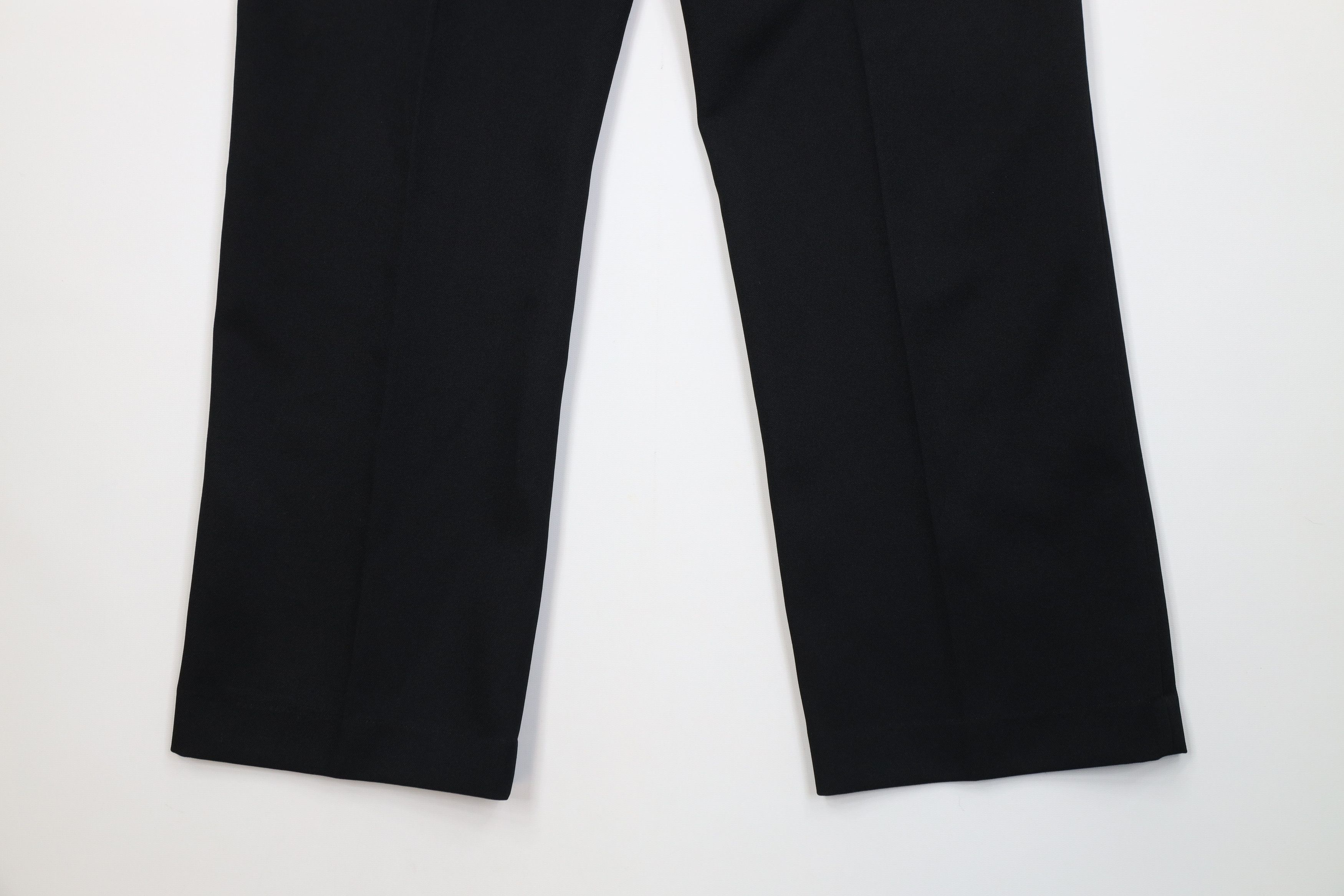 Vintage Vintage 70s Streetwear Flared Wide Leg Chino Pants Black USA Size US 36 / EU 52 - 11 Thumbnail