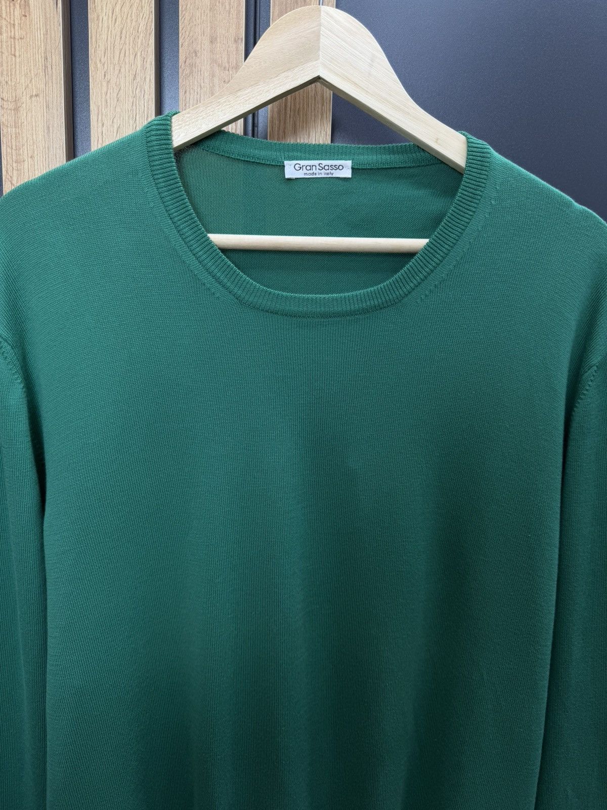 Gran Sasso Gran Sasso Crewneck Sweater Green Size 56 Size US XL / EU 56 / 4 - 2 Thumbnail