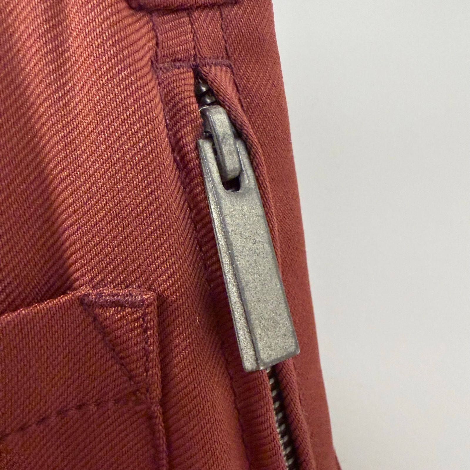 Bluemarble Rare Luxury Bluemarble Paris Brick Red Utility Cargo Pants Size US 32 / EU 48 - 5 Thumbnail