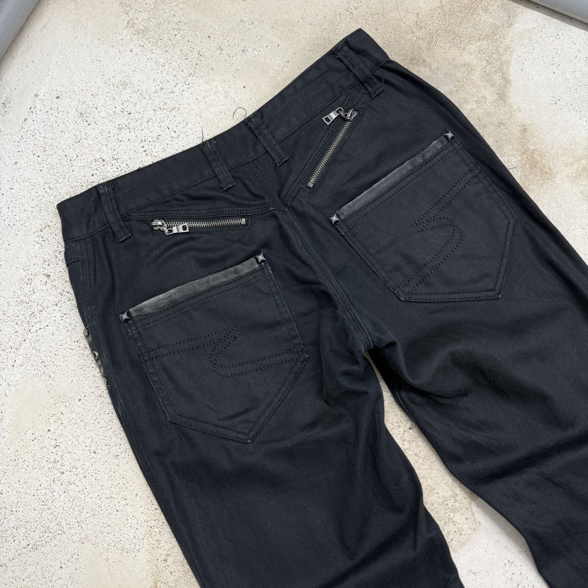 semanticdesign Y2K Japanese Studded Grunge Punk Denim Pants Size US 31 - 11 Thumbnail