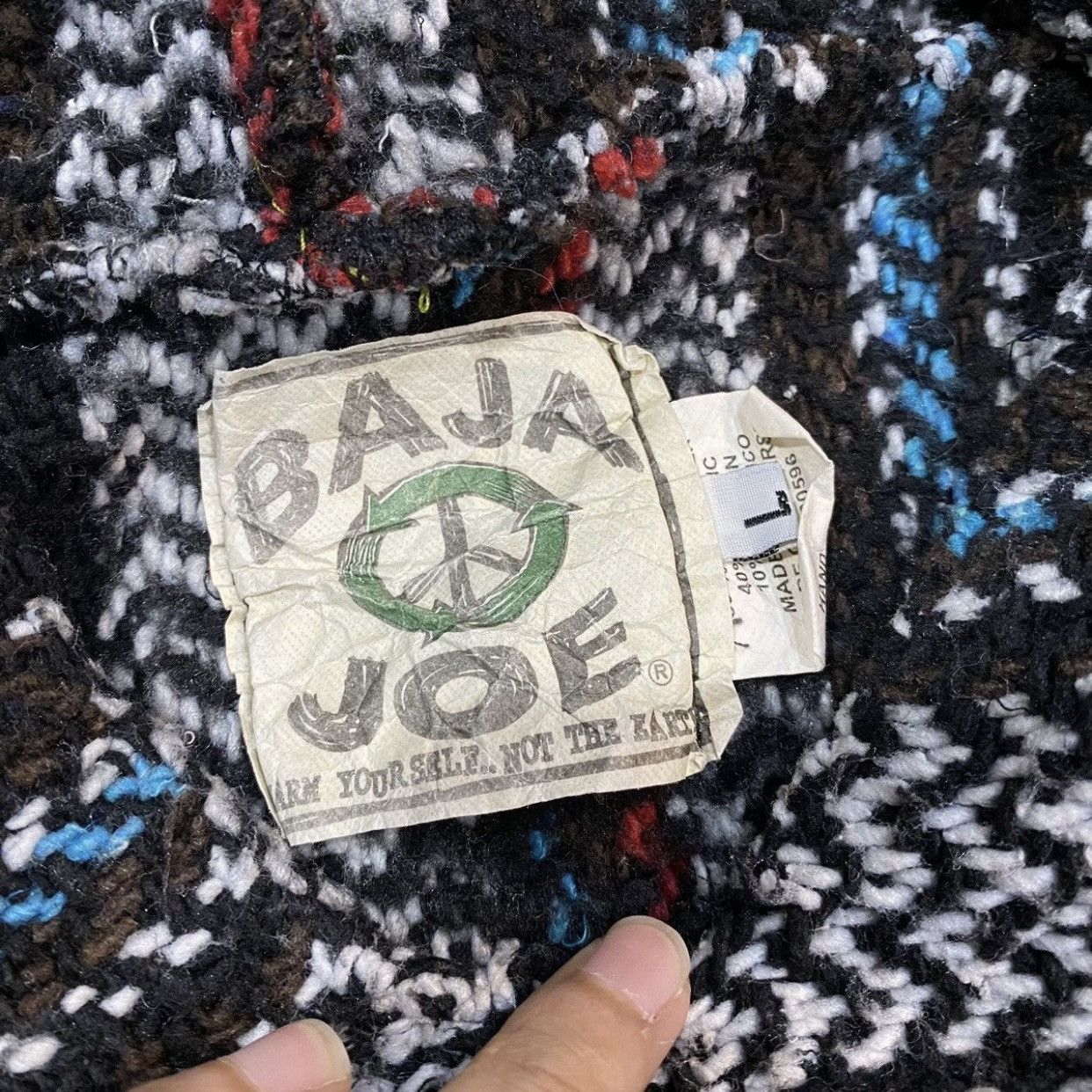 Mexican Threads × Mexicana × Vintage VINTAGE RARE‼️Mexican Baja Hoodies Multicolour By Baja Joe Size US L / EU 52-54 / 3 - 8 Thumbnail