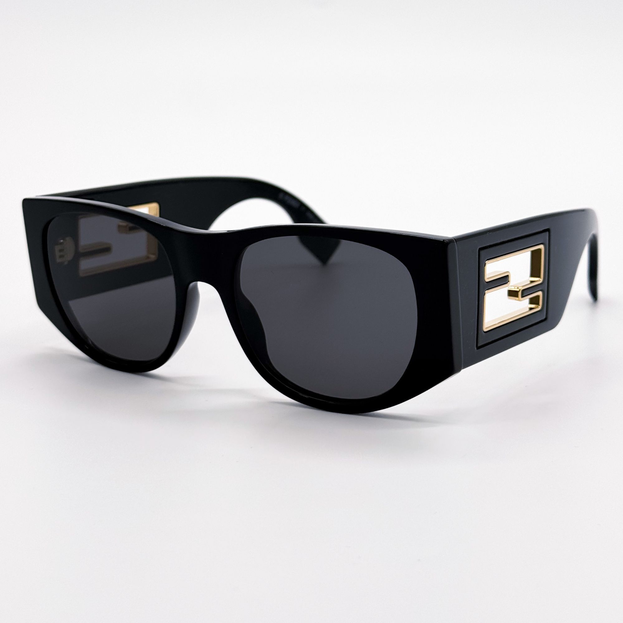 Fendi NEW FENDI FE40109I 01A SUNGLASSES BLACK WOMEN EYEWEAR Size ONE SIZE - 2 Thumbnail
