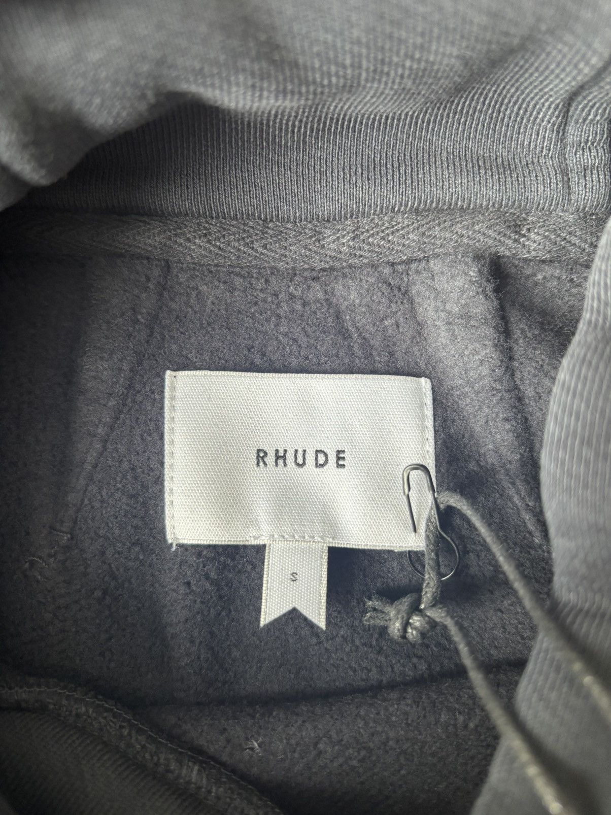 Rhude Rhude Town & Country Bordeaux Crest Hoodie Black Size S NWT Size US S / EU 44-46 / 1 - 3 Thumbnail