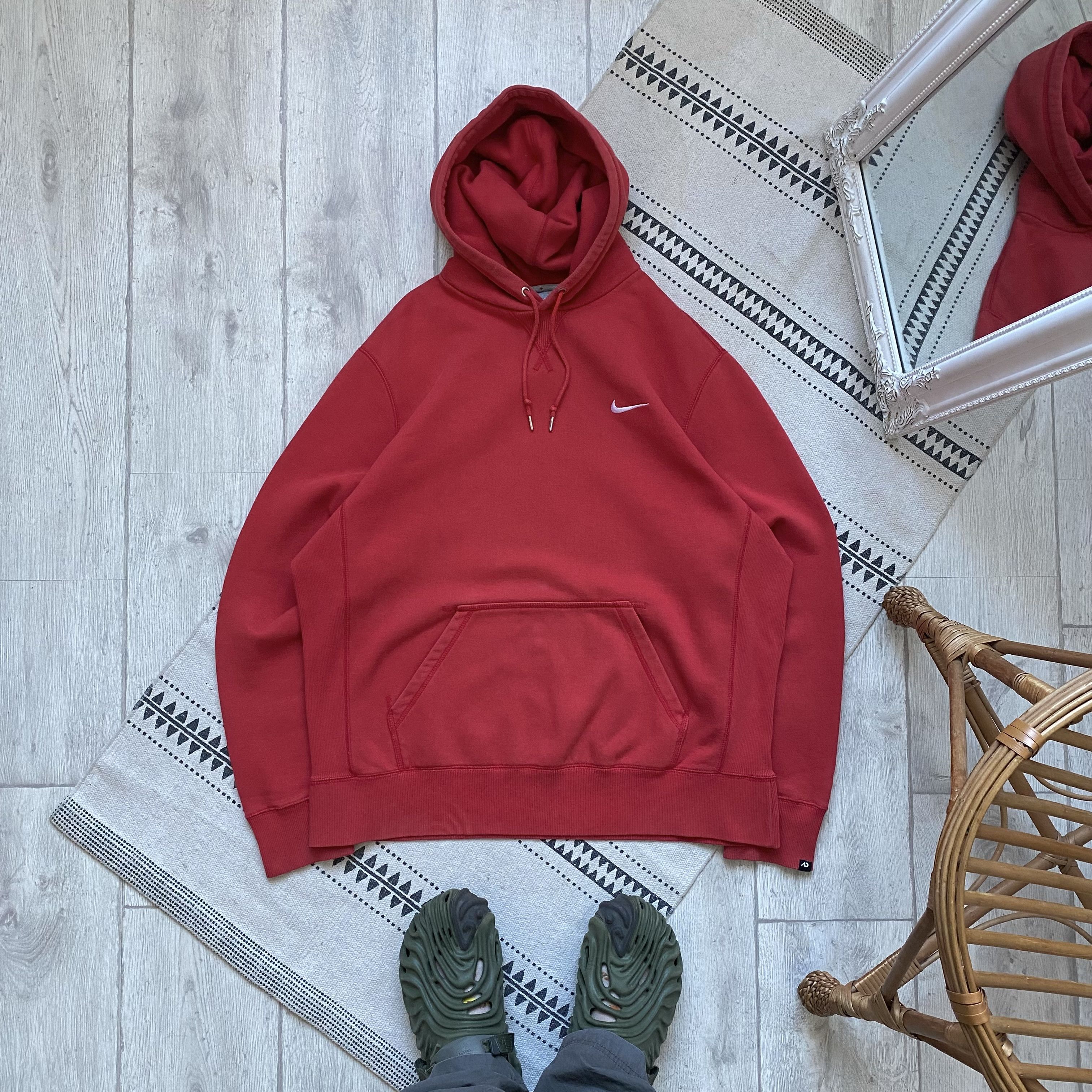 Vintage nike mini swoosh hoodie cheap