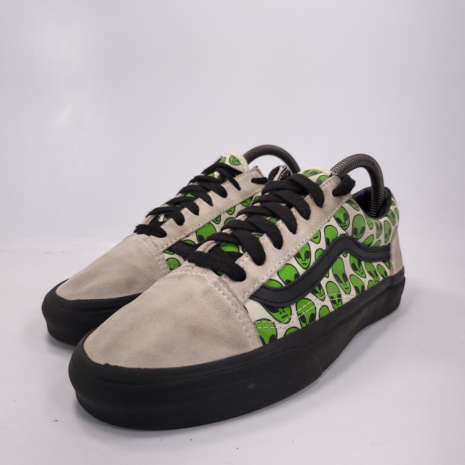 Vans Vans Off the Wall Old Skool Shoe Womens Size 7.5 721454 Gray Size US 7.5 / IT 37.5 - 1 Thumbnail