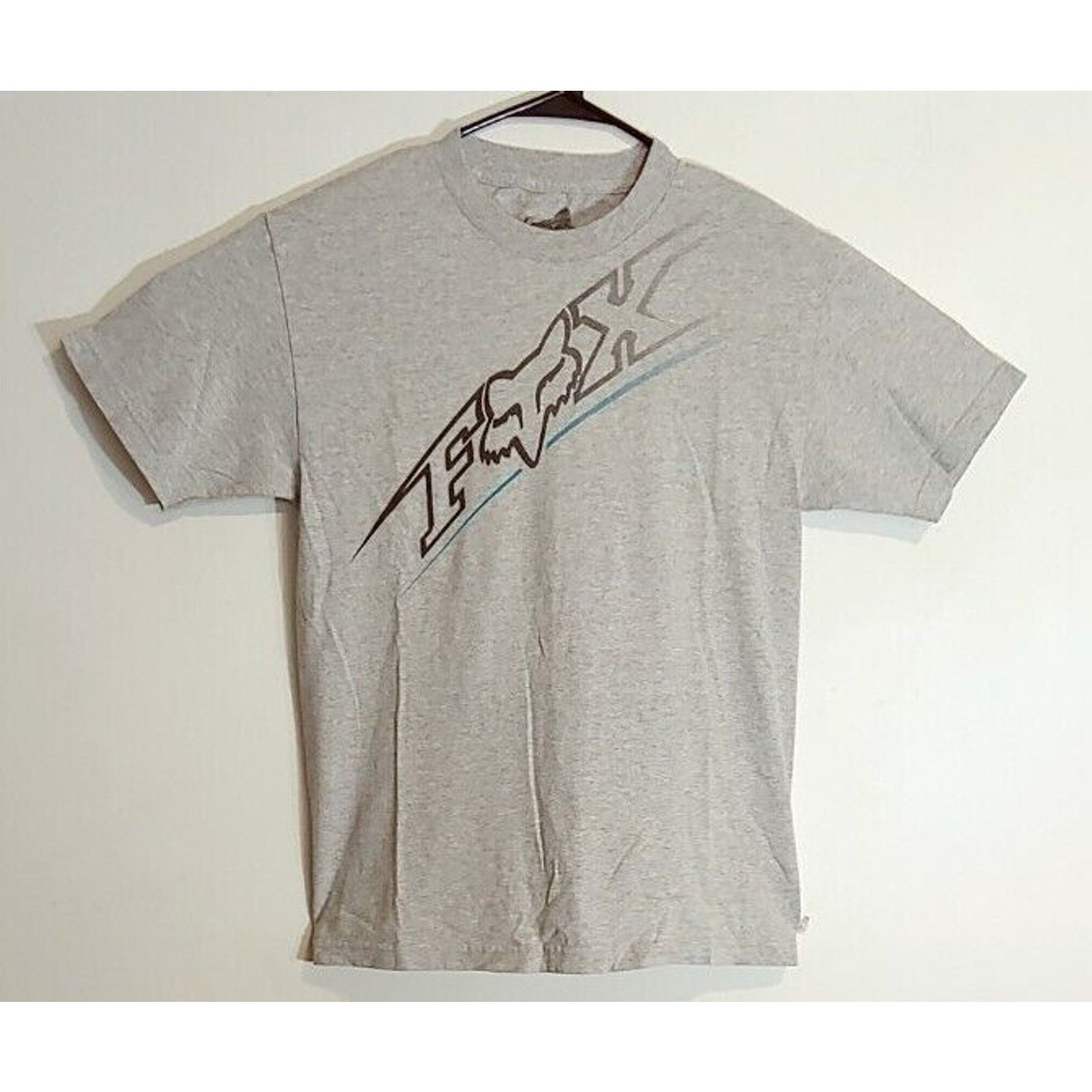Fox Racing FOX RACING MENS LOGO T SHIRT GRAY SIZE MEDIUM Size US M / EU 48-50 / 2 - 2 Thumbnail