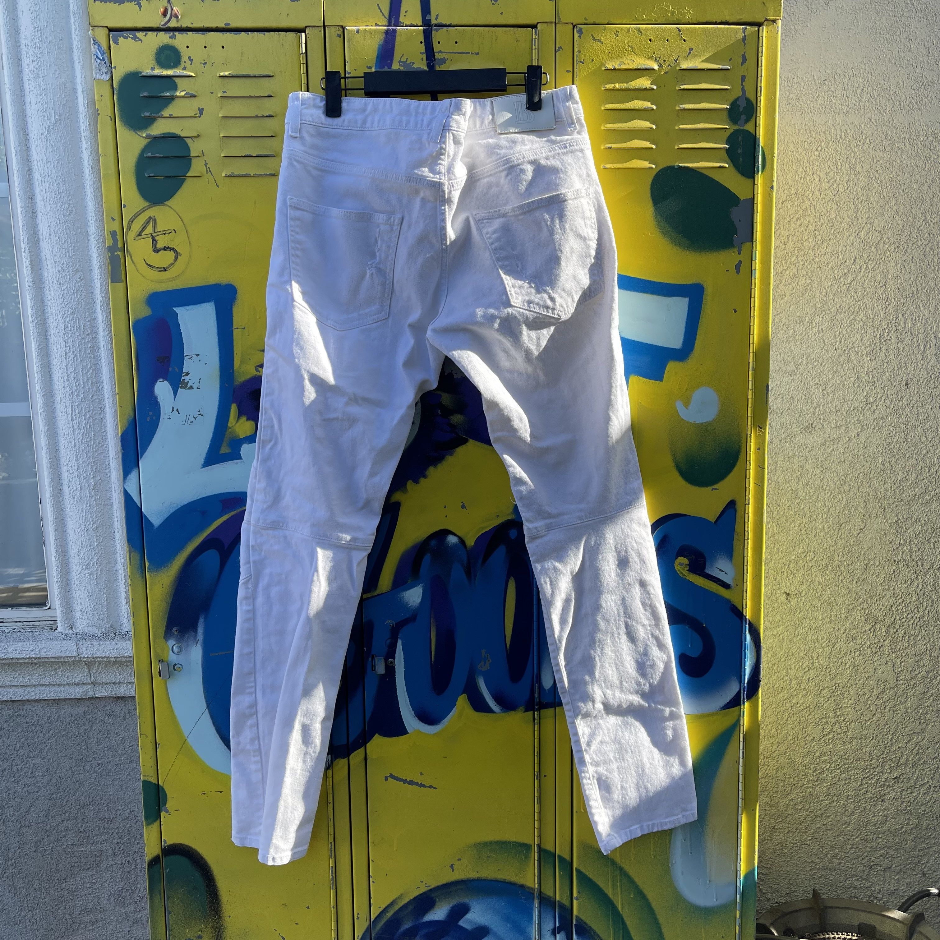 Balmain × Pierre Balmain Pierre Balmain Biker Pants Size US 34 / EU 50 - 2 Thumbnail