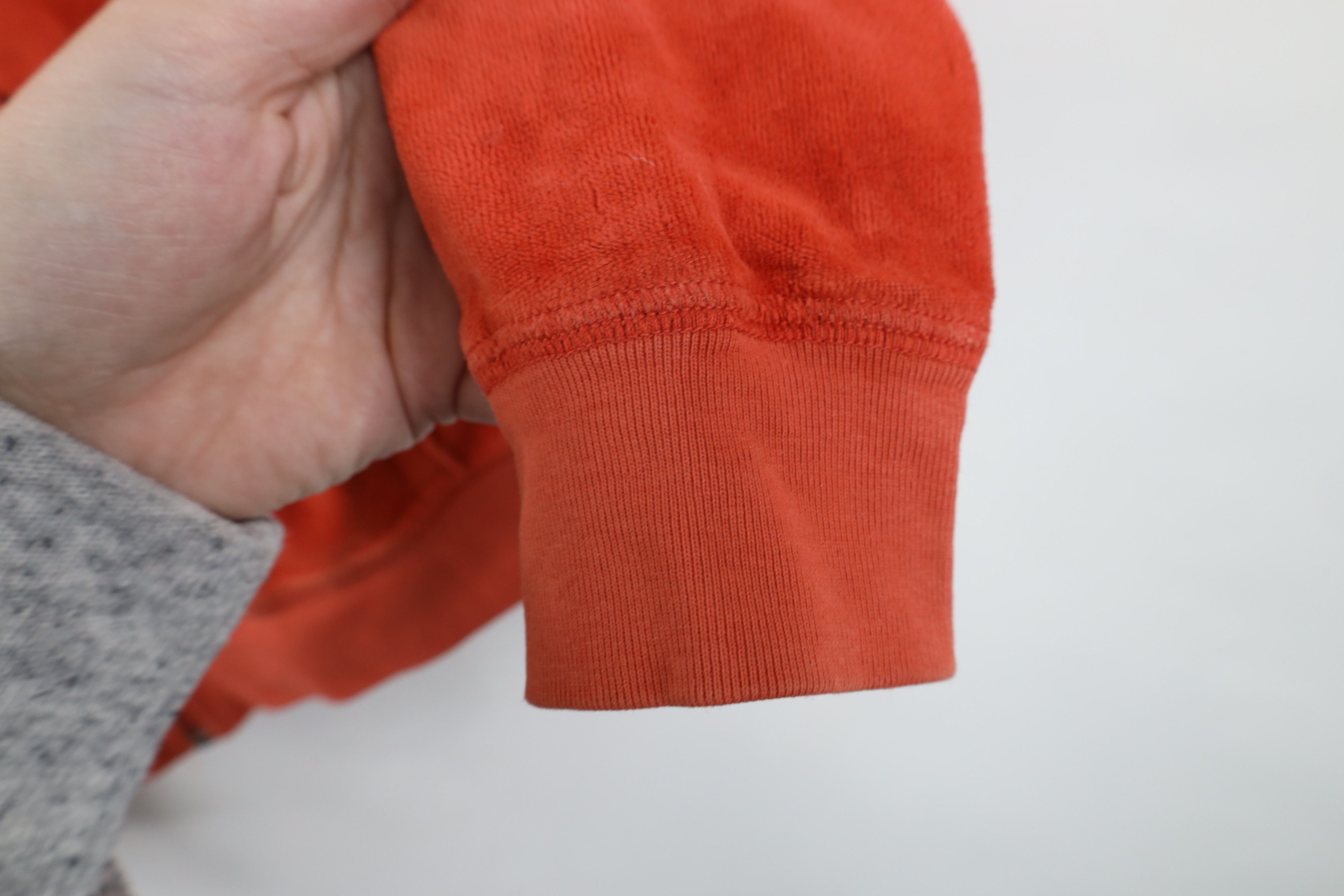 Vintage Vintage 90s Y2K Juicy Couture Velour Full Zip Hoodie Orange Size XL / US 12-14 / IT 48-50 - 8 Thumbnail